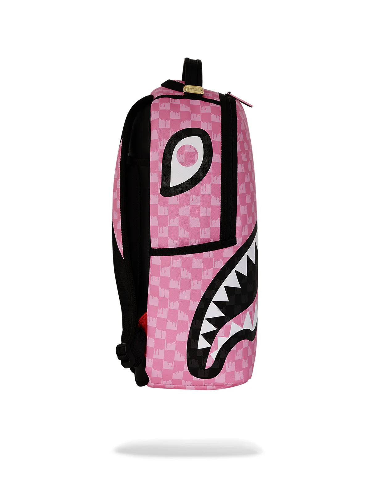 SPRAYGROUND Zaino Uomo PINK AND BLACK DRIP CHECK DLXSV BACKPACK 910B7694NSZ ROSA - Image 3