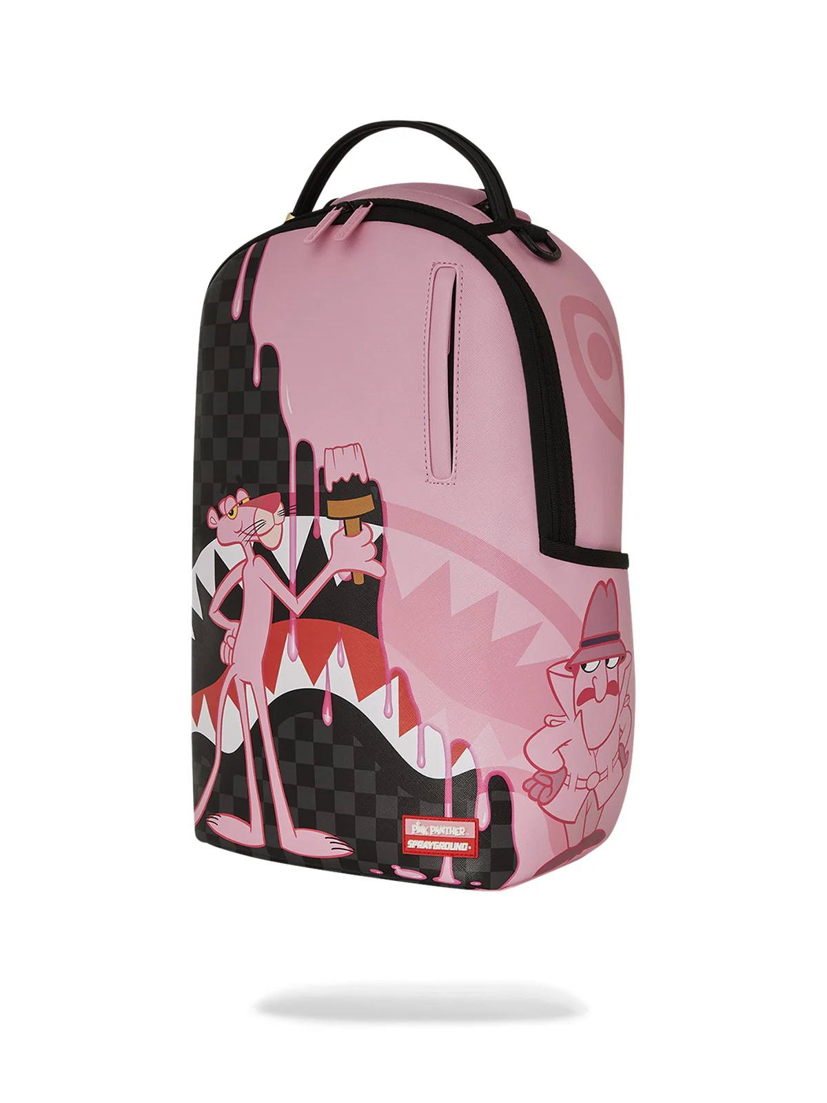 SPRAYGROUND Zaino Uomo PINK PANTHER HALFPAINTED BACKPACK 910B7426NSZ Rosa - Image 5
