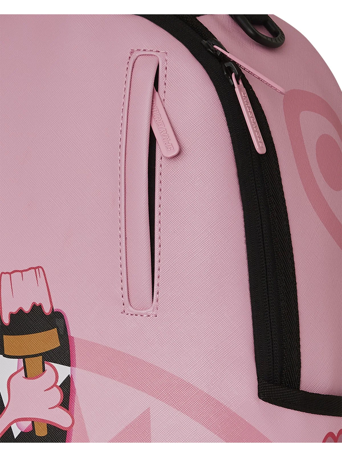 SPRAYGROUND Zaino Uomo PINK PANTHER HALFPAINTED BACKPACK 910B7426NSZ Rosa - Image 6