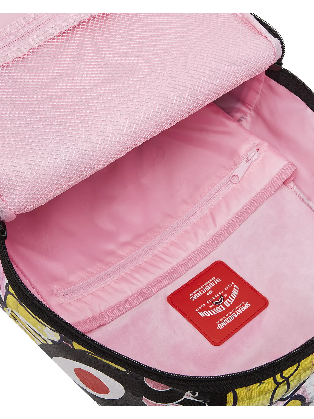 SPRAYGROUND Zaino Uomo PINK PANTHER PAINTING OVER GRAFFITI DLXR BACKPACK 910B7007NSZ ROSA - Image 8