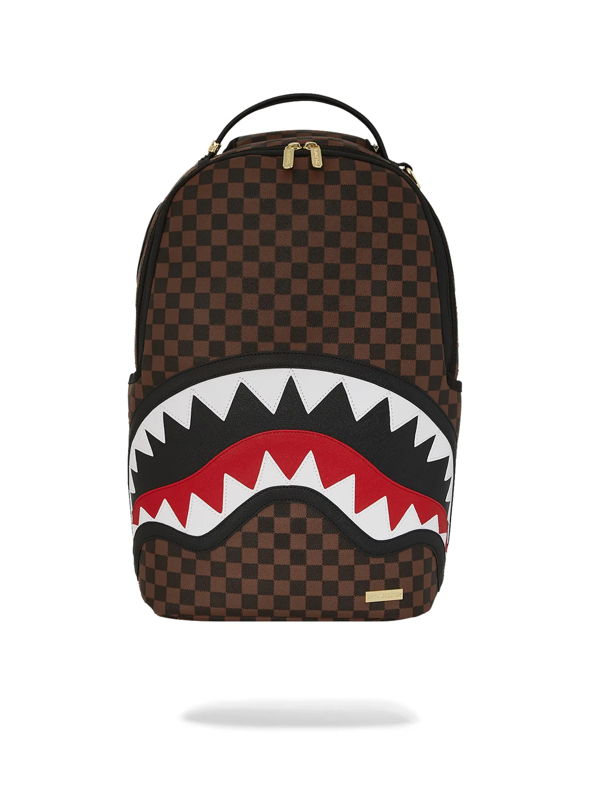 SPRAYGROUND Zaino Uomo SAWTOOTH SHARKS IN PARIS DLXSV BACKPACK 910B7200NSZ MARRONE