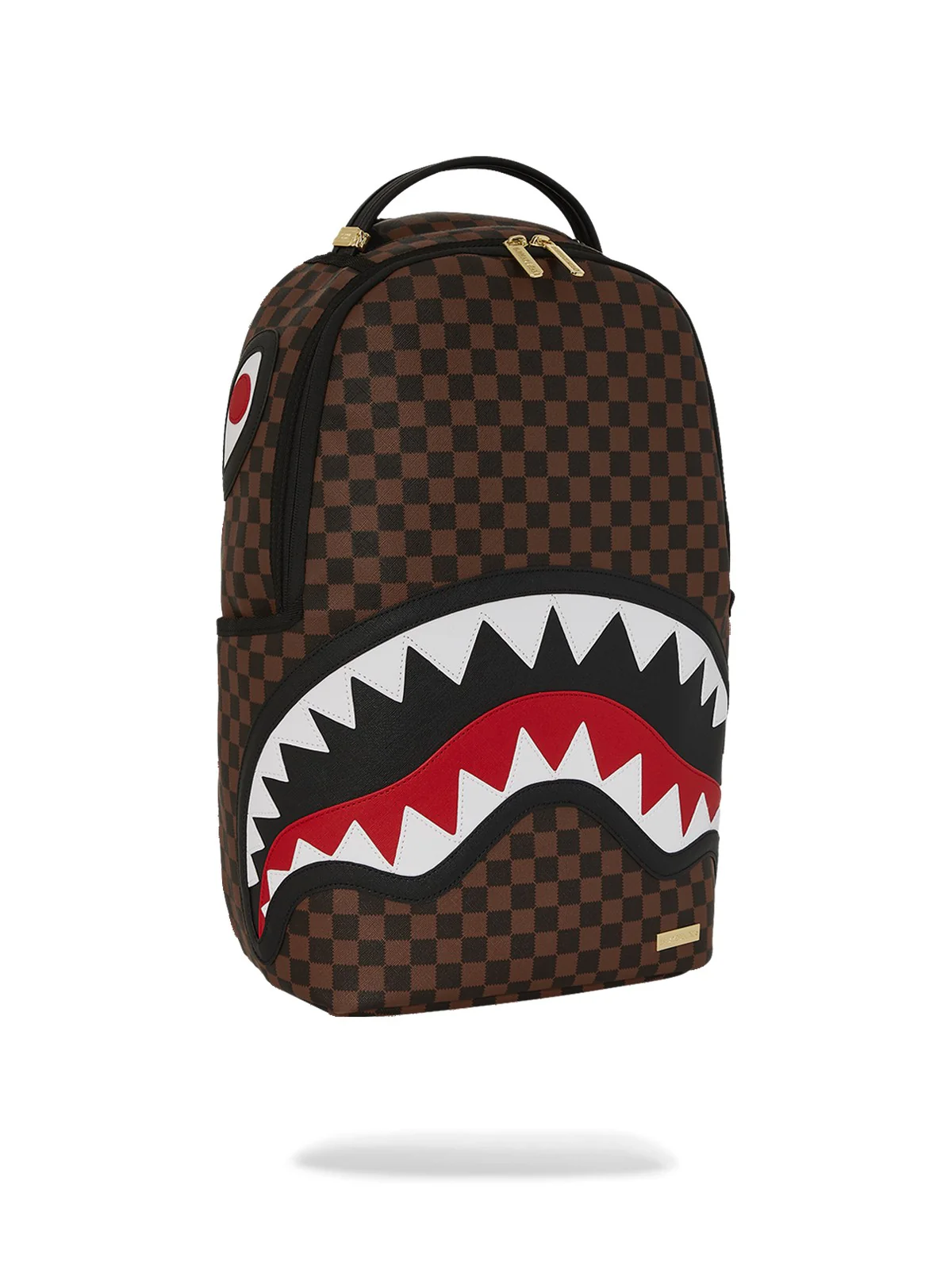 SPRAYGROUND Zaino Uomo SAWTOOTH SHARKS IN PARIS DLXSV BACKPACK 910B7200NSZ MARRONE - Image 2