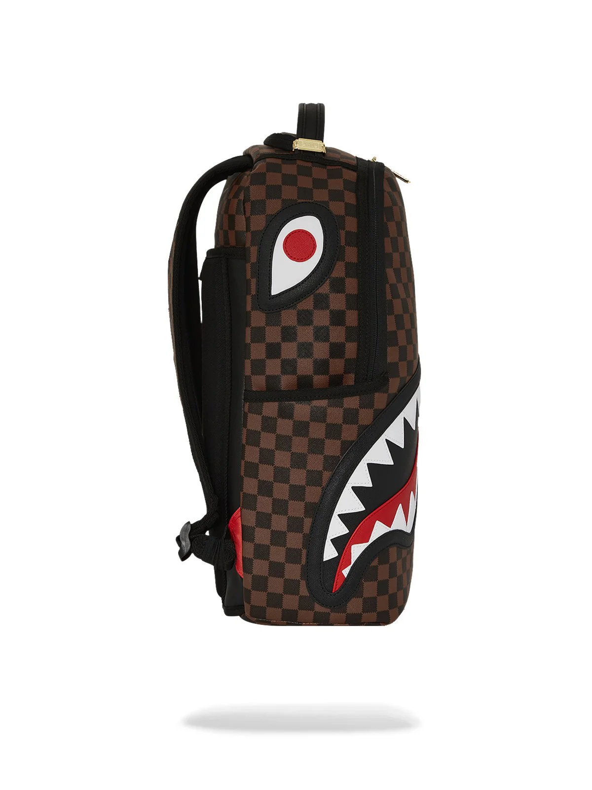 SPRAYGROUND Zaino Uomo SAWTOOTH SHARKS IN PARIS DLXSV BACKPACK 910B7200NSZ MARRONE - Image 3