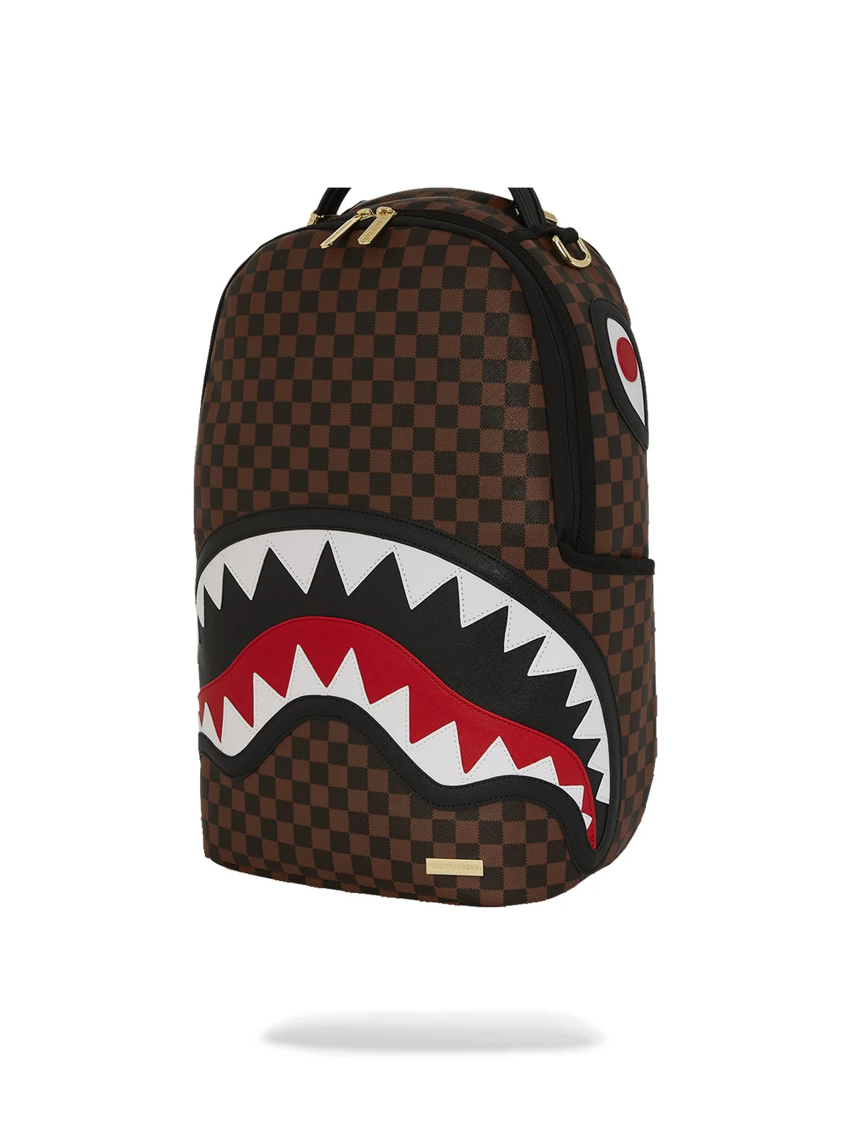 SPRAYGROUND Zaino Uomo SAWTOOTH SHARKS IN PARIS DLXSV BACKPACK 910B7200NSZ MARRONE - Image 5