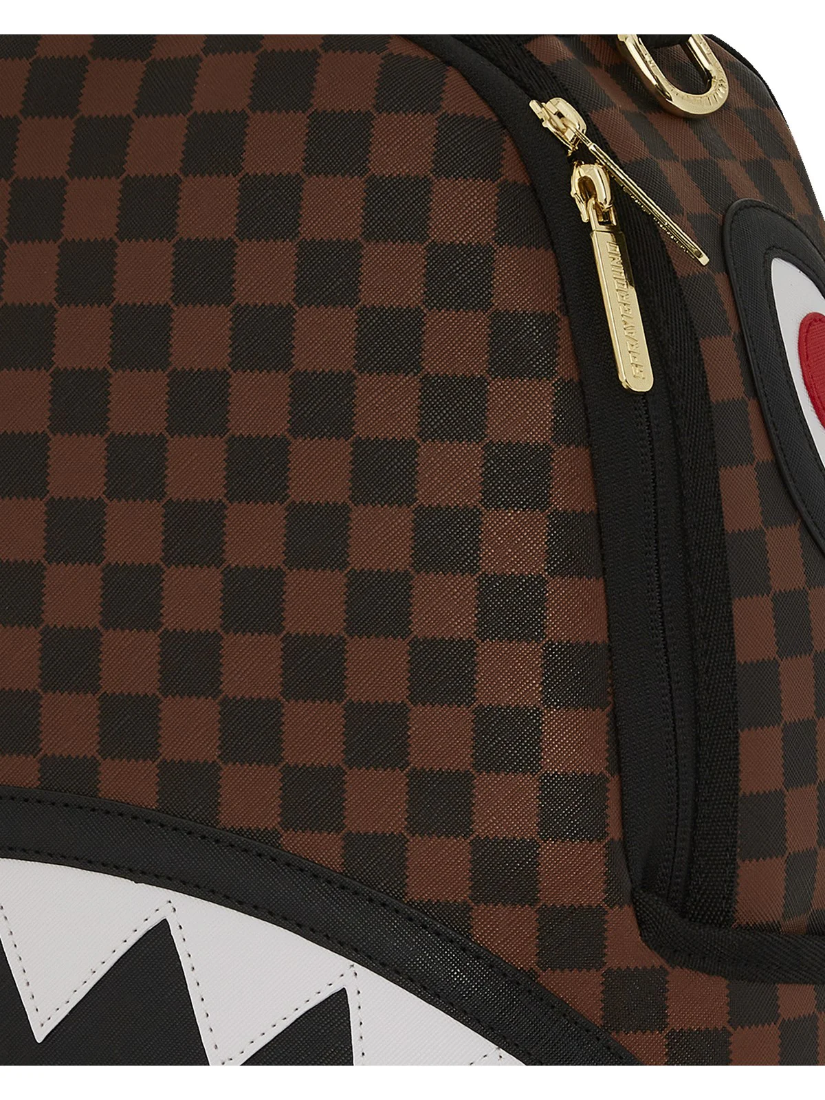 SPRAYGROUND Zaino Uomo SAWTOOTH SHARKS IN PARIS DLXSV BACKPACK 910B7200NSZ MARRONE - Image 6