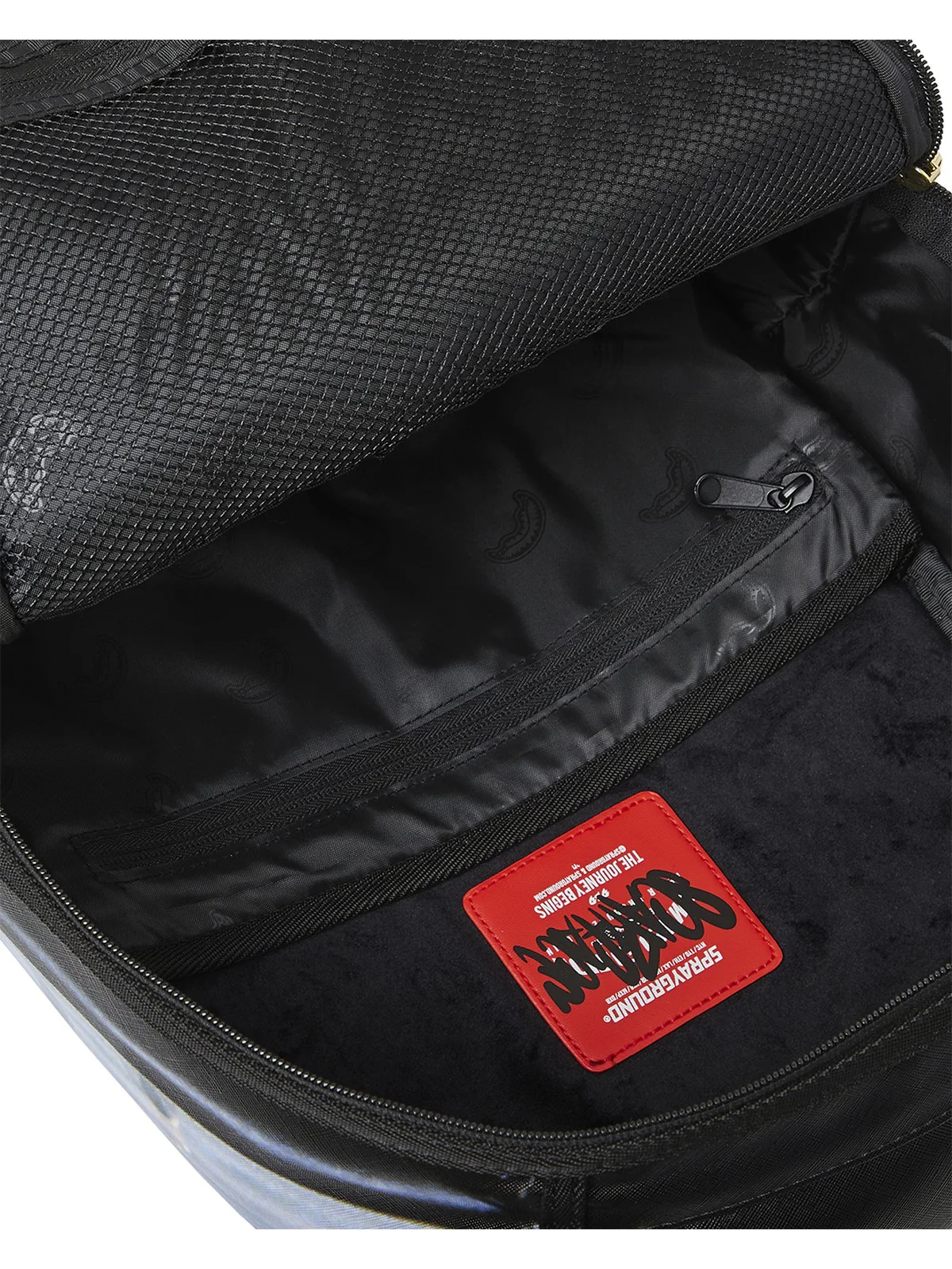 SPRAYGROUND Zaino Uomo SCAR FACE PAINT DLXSV BACKPACK 910B6191NSZ Nero - Image 8