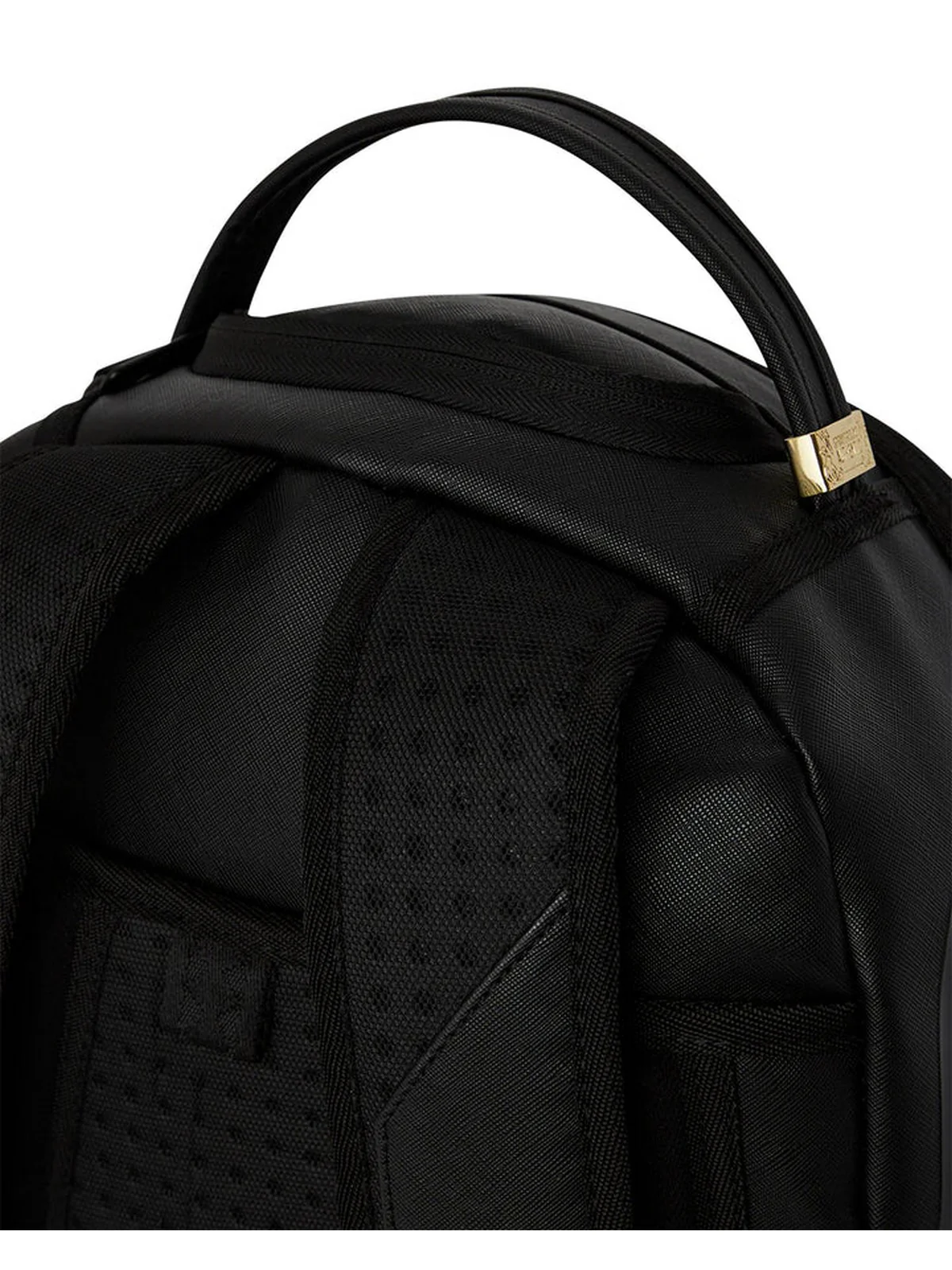 SPRAYGROUND Zaino Uomo SHARK CENTRAL BLACK 2 PULLER 910B6344NSZ Nero - Image 3