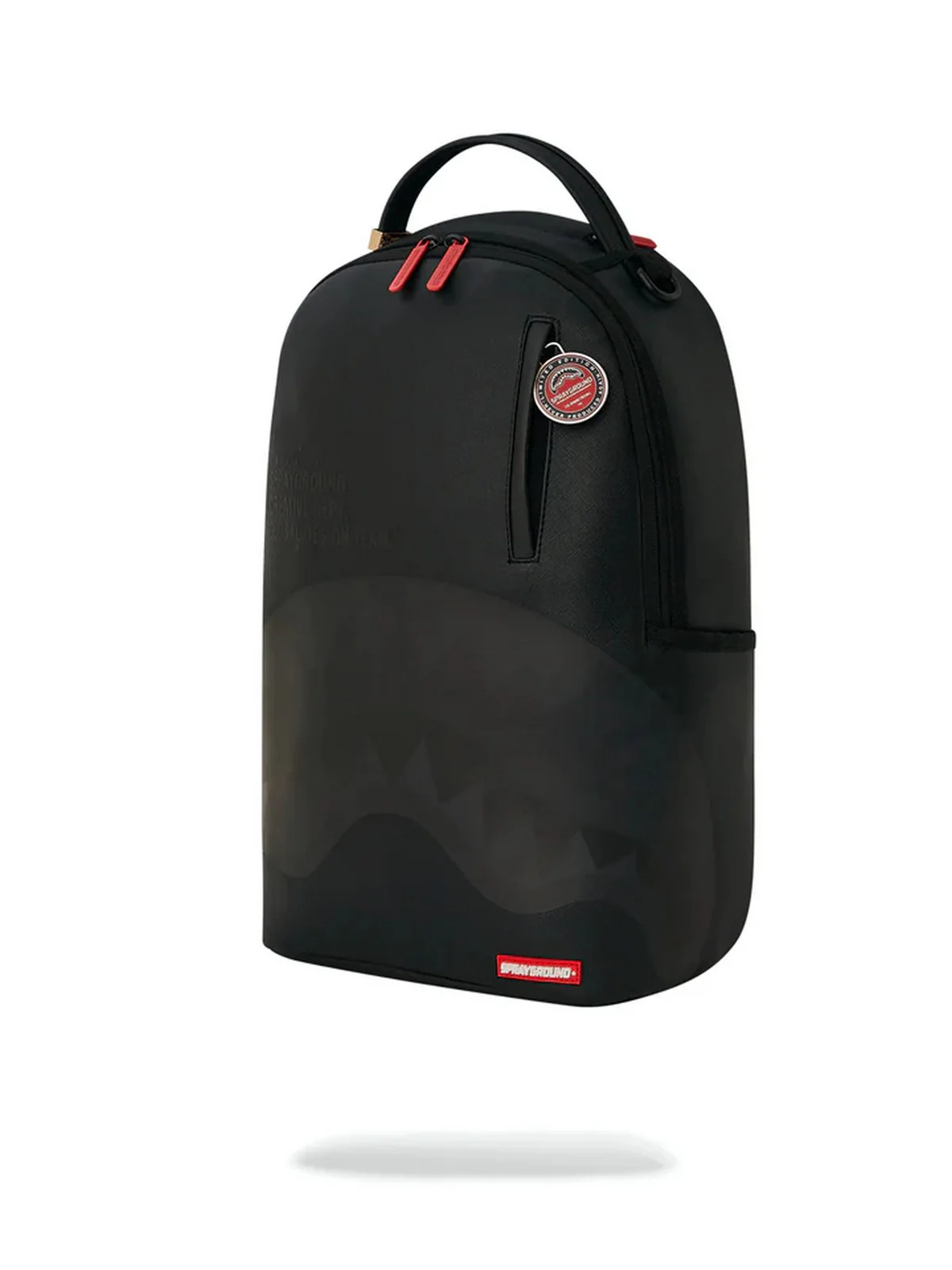 SPRAYGROUND Zaino Uomo SHARK CENTRAL BLACK 2 PULLER 910B6344NSZ Nero - Image 8