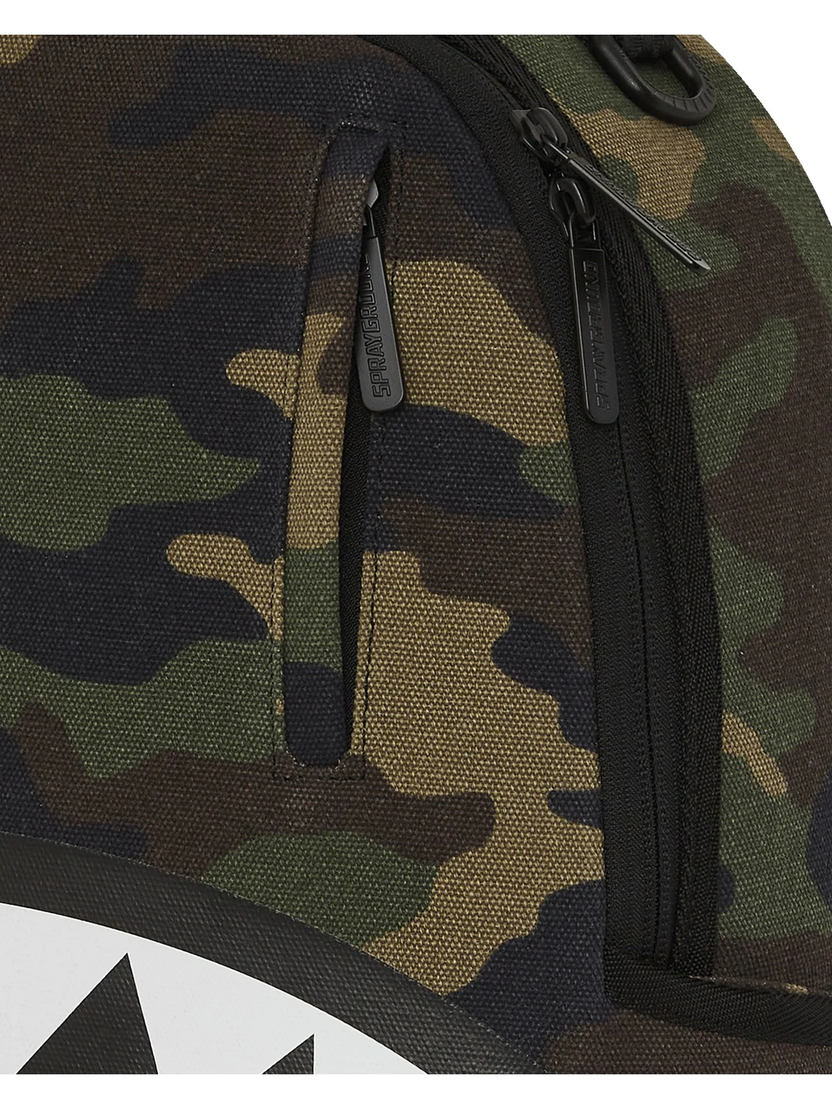 SPRAYGROUND Zaino Uomo SHARK CENTRAL CAMO DLXS BACKPACK 910B7163NSZ CAMOUFLAGE - Image 6