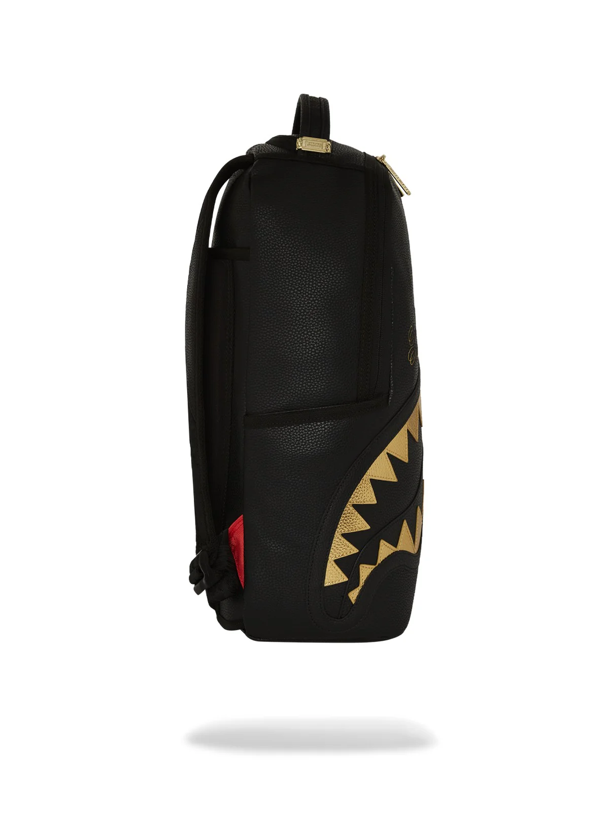 SPRAYGROUND Zaino Uomo SHARK CENTRAL GOLD DLXSV BACKPACK 910B7166NSZ Nero - Image 3