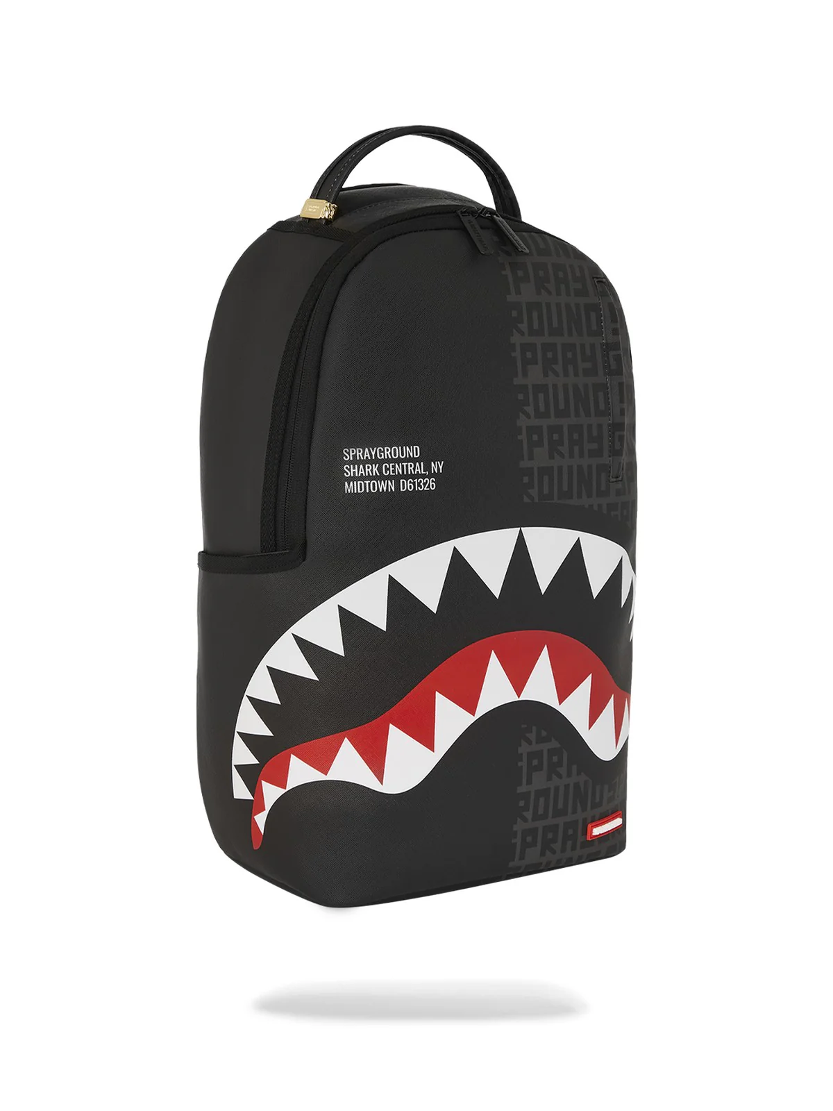 SPRAYGROUND Zaino Uomo SHARK CENTRAL SPLIT INFINITY DLXSV BACKPACK 910B6249NSZ Nero - Image 2