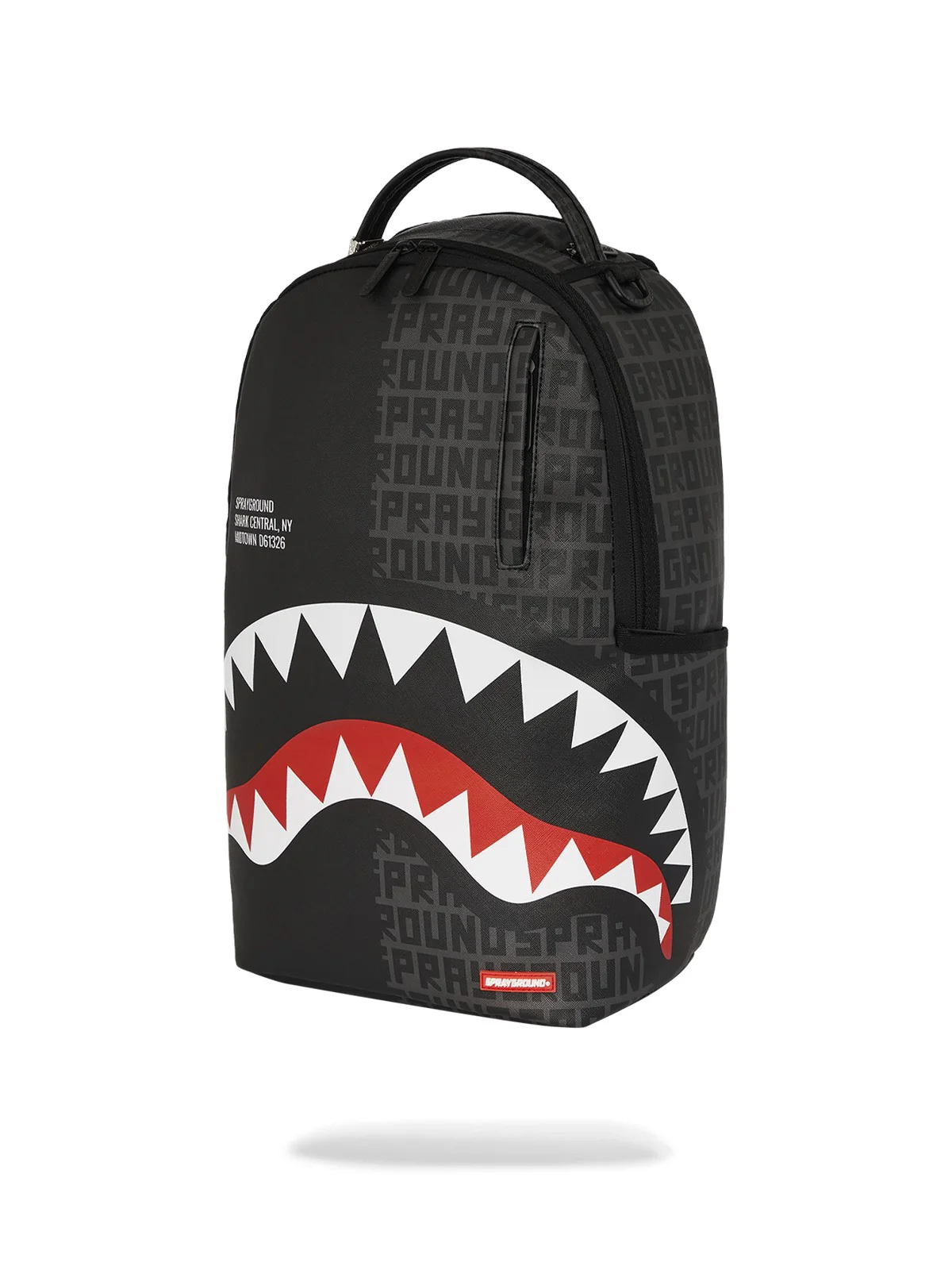 SPRAYGROUND Zaino Uomo SHARK CENTRAL SPLIT INFINITY DLXSV BACKPACK 910B6249NSZ Nero - Image 5