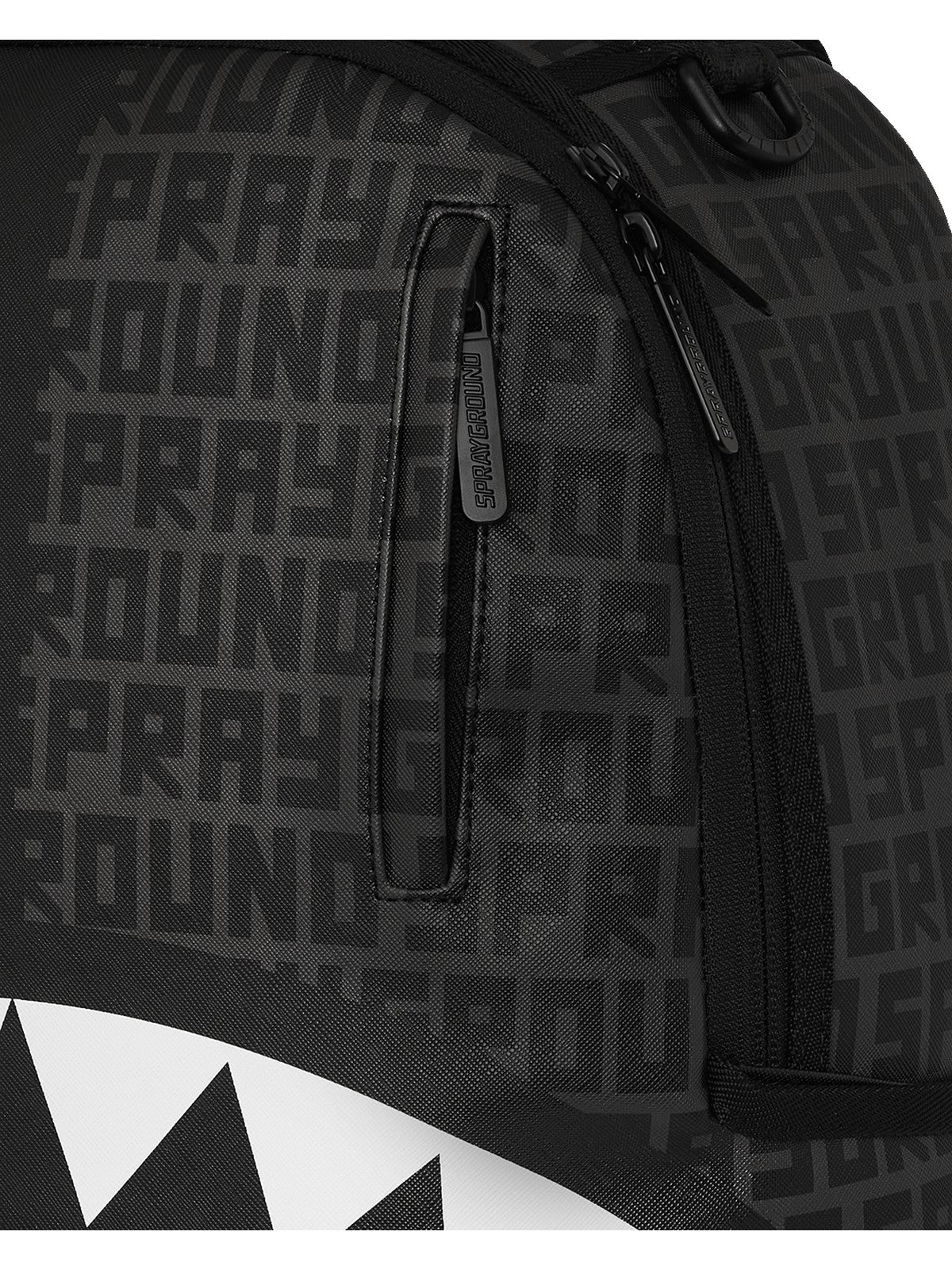 SPRAYGROUND Zaino Uomo SHARK CENTRAL SPLIT INFINITY DLXSV BACKPACK 910B6249NSZ Nero - Image 6