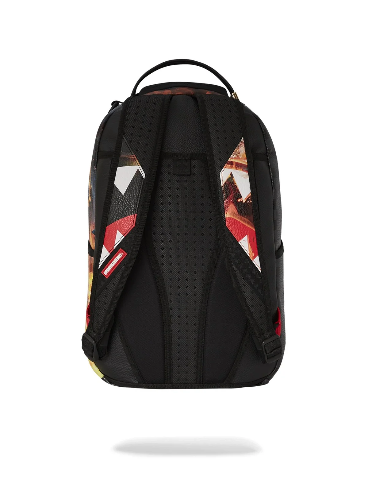 SPRAYGROUND Zaino Uomo SHARK CHECK 910B6358NSZ Nero - Image 5