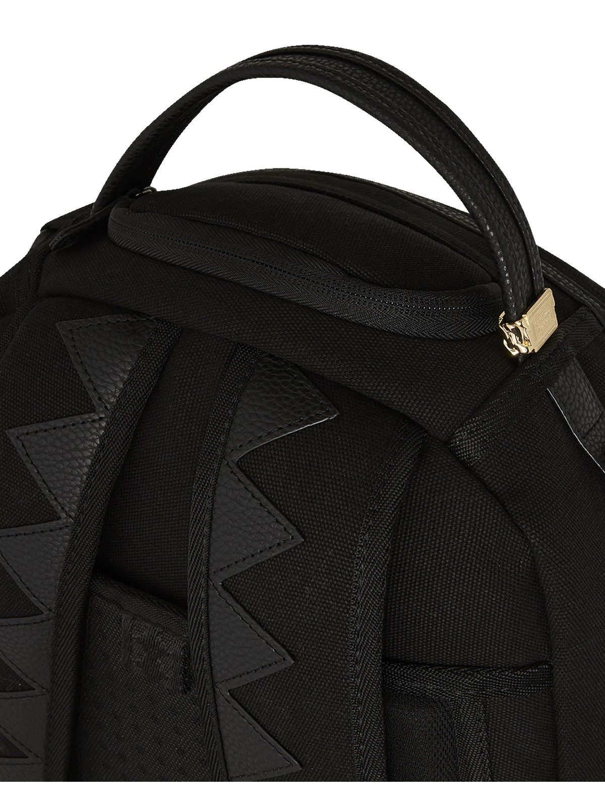 SPRAYGROUND Zaino Uomo SHARK POCKET CANAVAS BACKPACK 910B7127NSZ Nero - Image 7