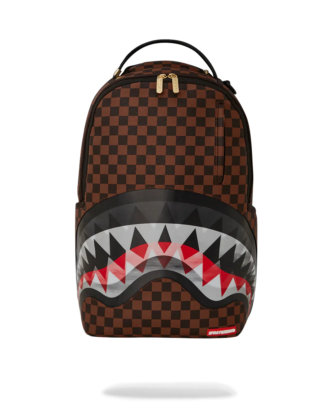 SPRAYGROUND Zaino Uomo SHARKS IN PARIS LENTICULAR CHOMP 910B5724NSZ Marrone - Image 2