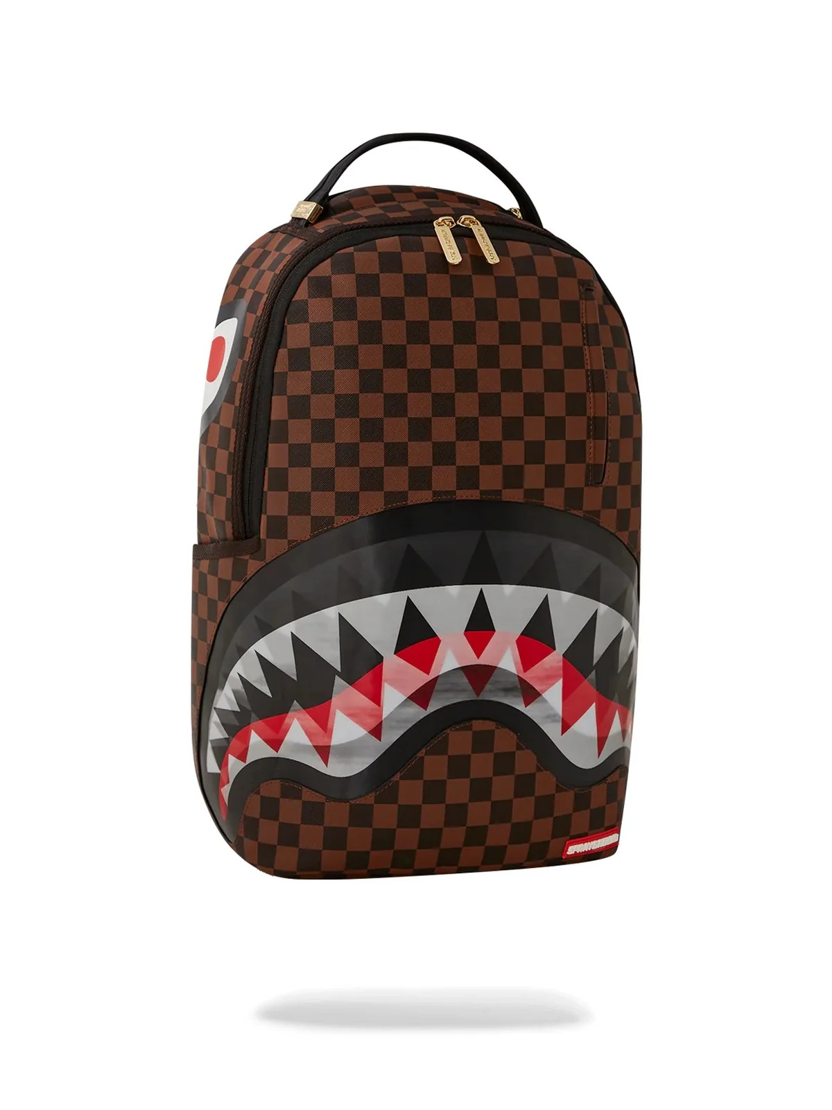 SPRAYGROUND Zaino Uomo SHARKS IN PARIS LENTICULAR CHOMP 910B5724NSZ Marrone - Image 3