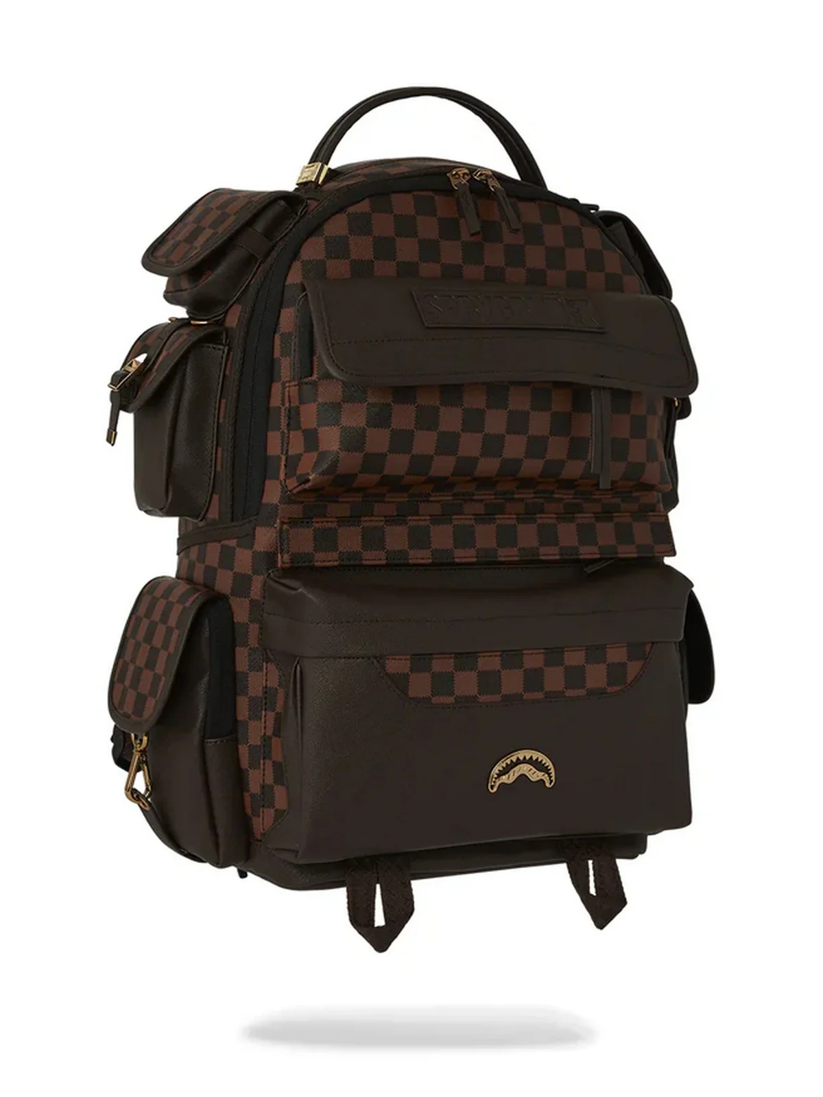 SPRAYGROUND Zaino Uomo SPEC OPS PIXEL EMBOSS BACKPACK 910B7406NSZ Marrone - Image 2