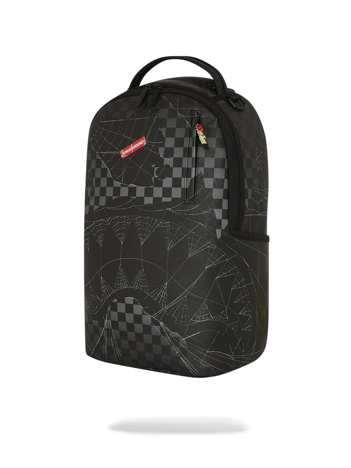 SPRAYGROUND Zaino Uomo SPIDER WEB DLXSV BACKPACK 910B7145NSZ Nero - Image 5
