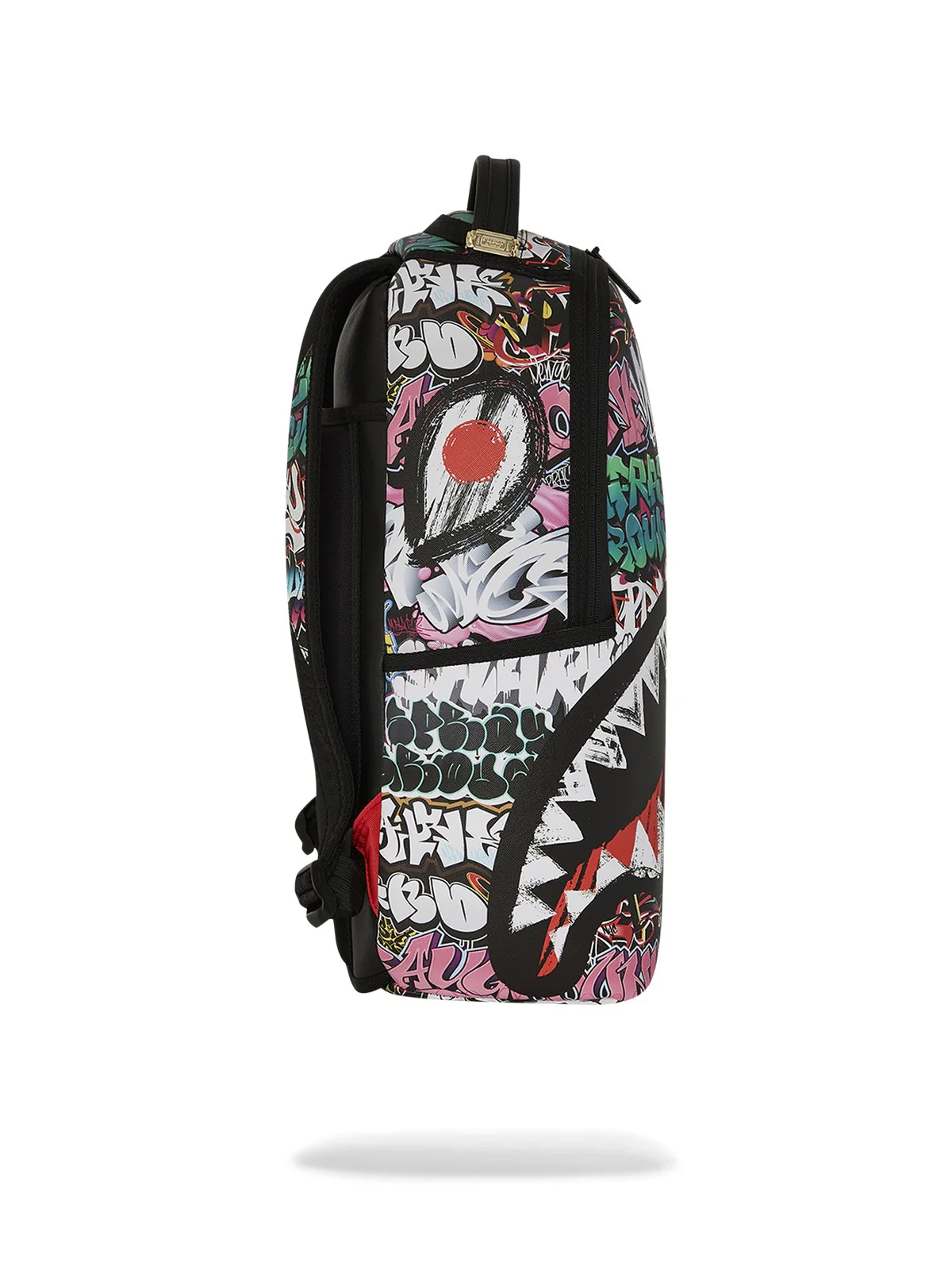 SPRAYGROUND Zaino Uomo SPLIT CYBERSHARK DLXSV BACKPACK 910B7126NSZ Nero - Image 3