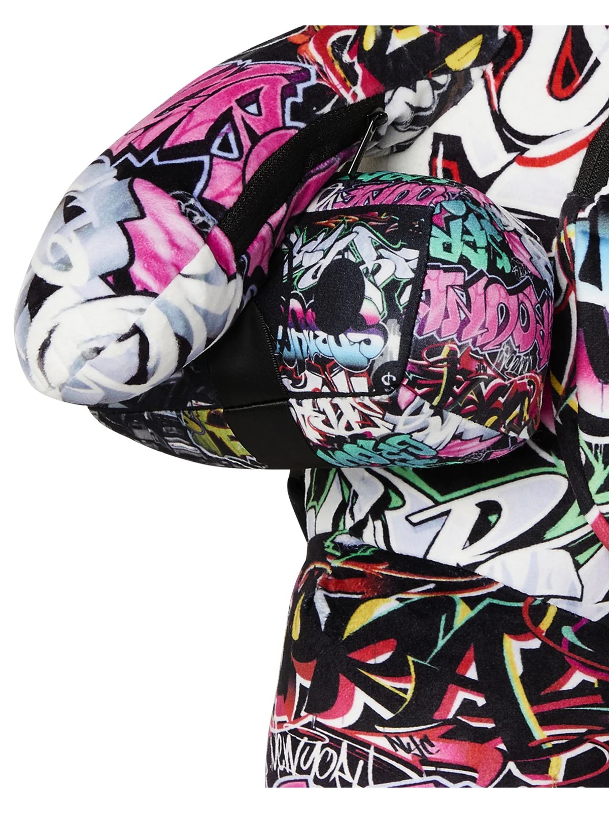 SPRAYGROUND Zaino Uomo SPLIT CYBERSHARK MONEYBEAR TEDDY BEAR 910B8052NSZ Nero - Image 2