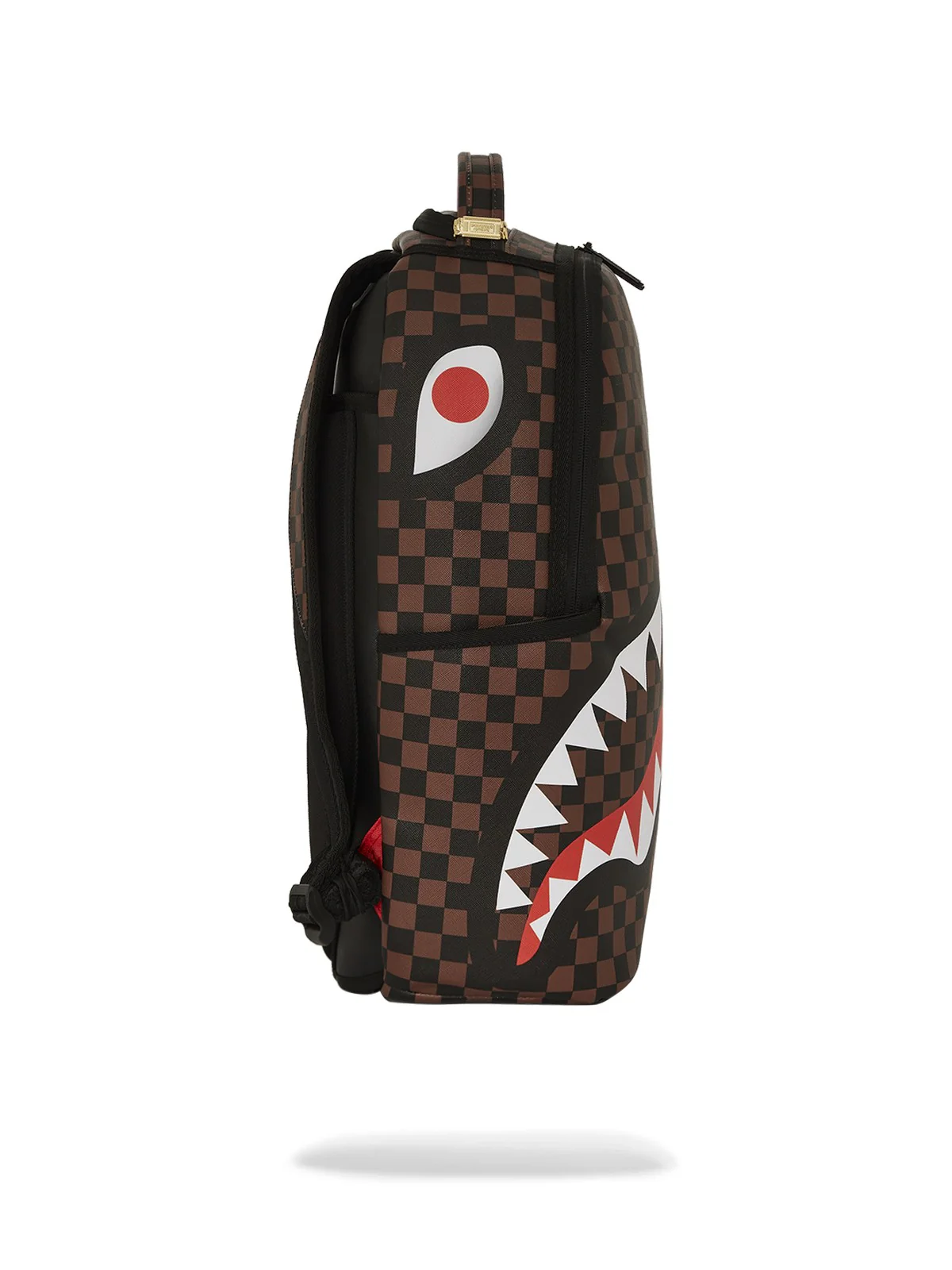 SPRAYGROUND Zaino Uomo SPLIT SIP PINK CHECK DLXSV BACKPACK 910B6286NSZ MARRONE/ROSA - Image 3