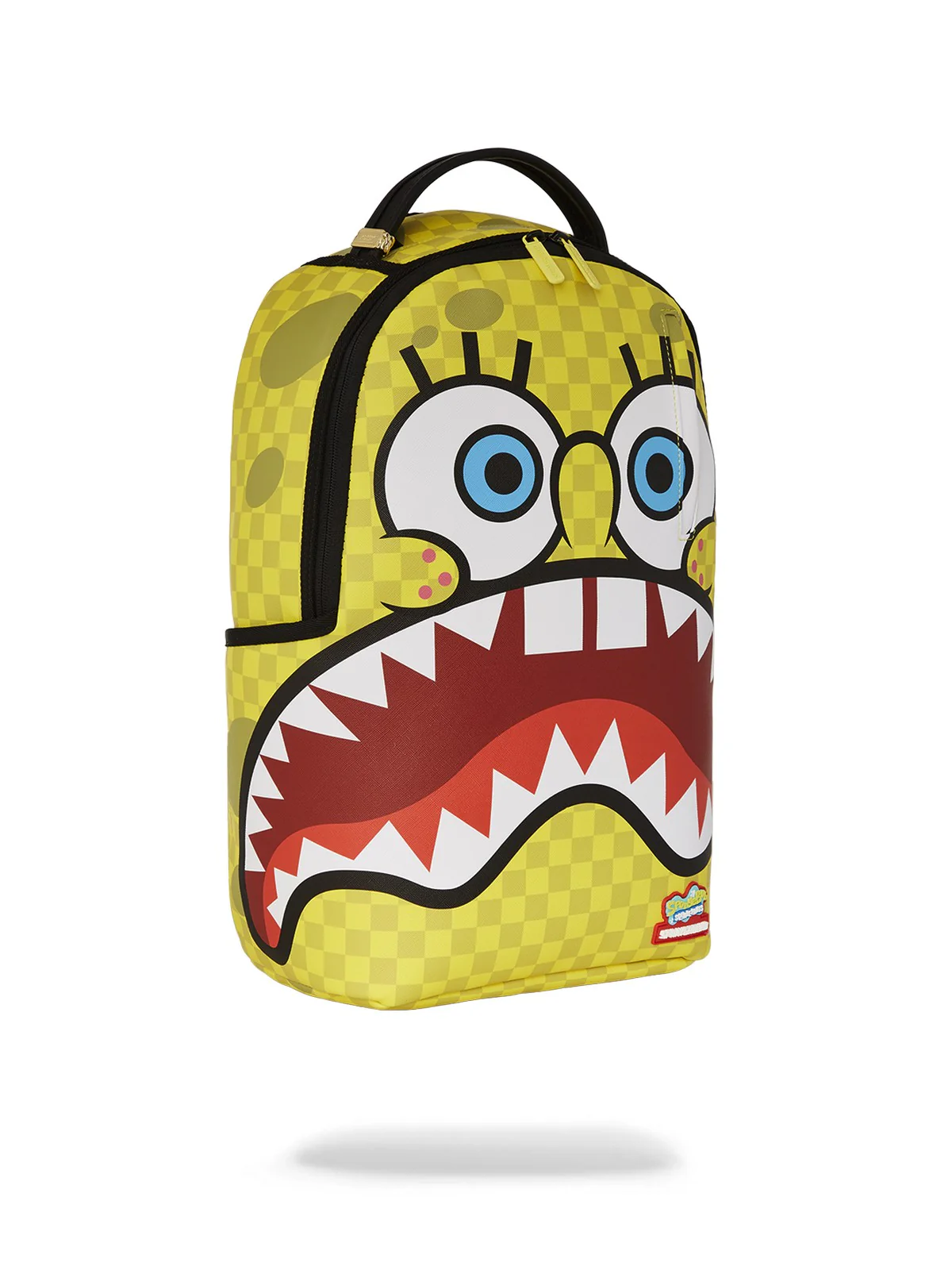 SPRAYGROUND Zaino Uomo SPONGEBOB CHECKERBOB DLXSV BACKPACK 910B7011NSZ GIALLO - Image 2