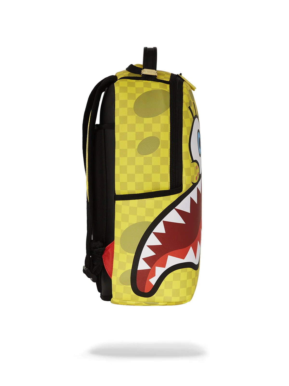 SPRAYGROUND Zaino Uomo SPONGEBOB CHECKERBOB DLXSV BACKPACK 910B7011NSZ GIALLO - Image 3