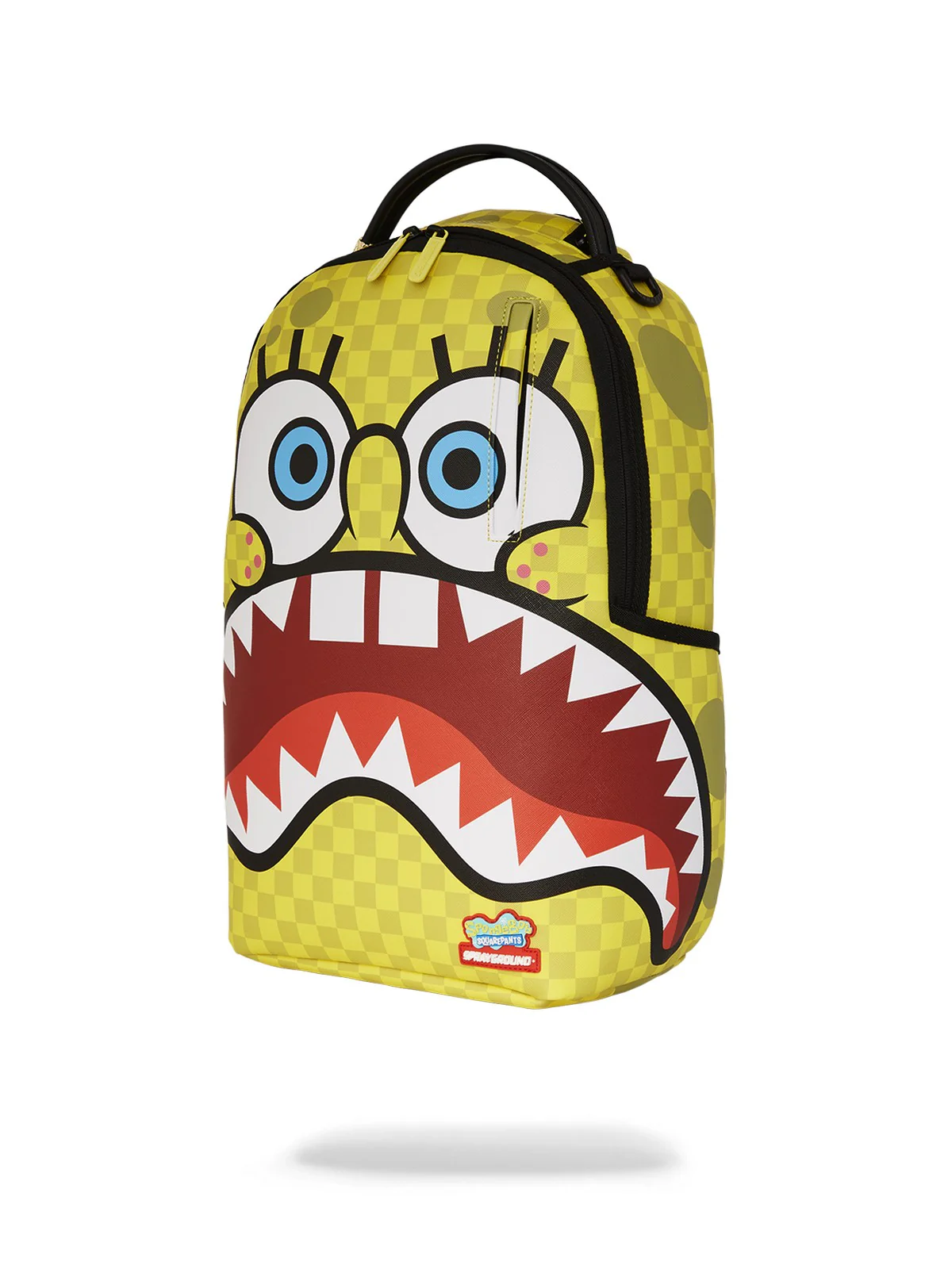 SPRAYGROUND Zaino Uomo SPONGEBOB CHECKERBOB DLXSV BACKPACK 910B7011NSZ GIALLO - Image 5