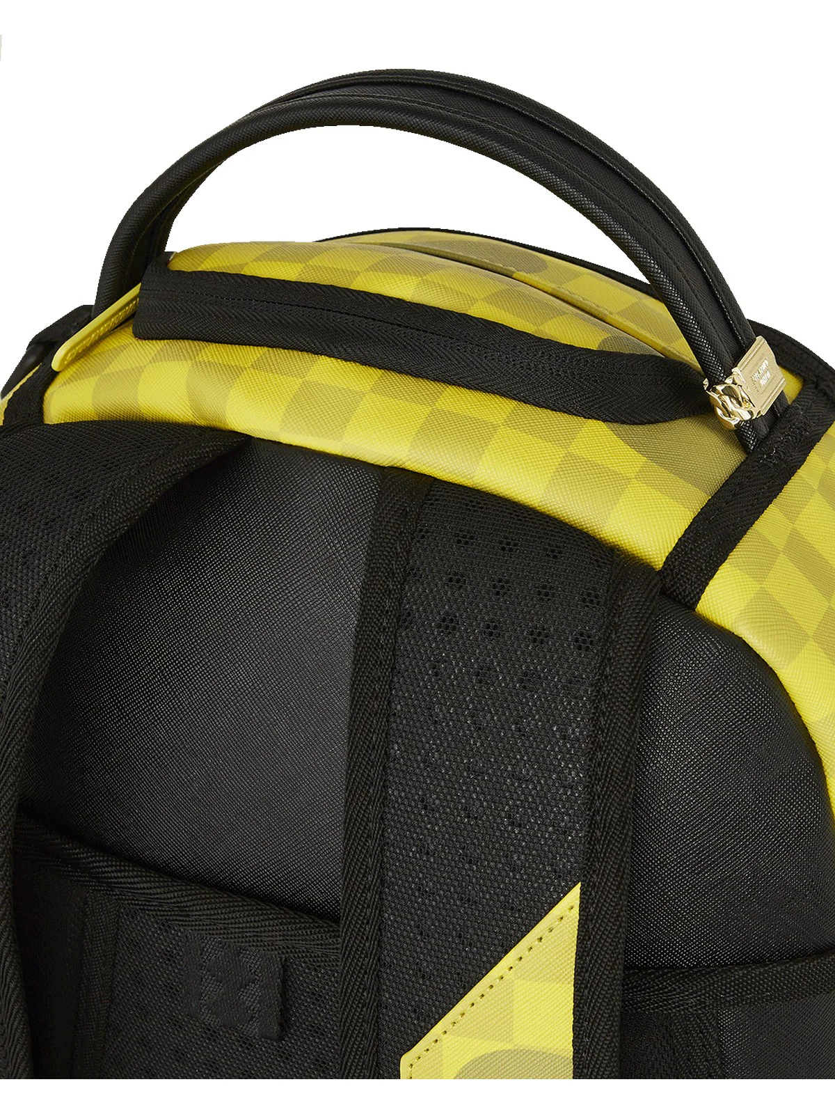 SPRAYGROUND Zaino Uomo SPONGEBOB CHECKERBOB DLXSV BACKPACK 910B7011NSZ GIALLO - Image 7