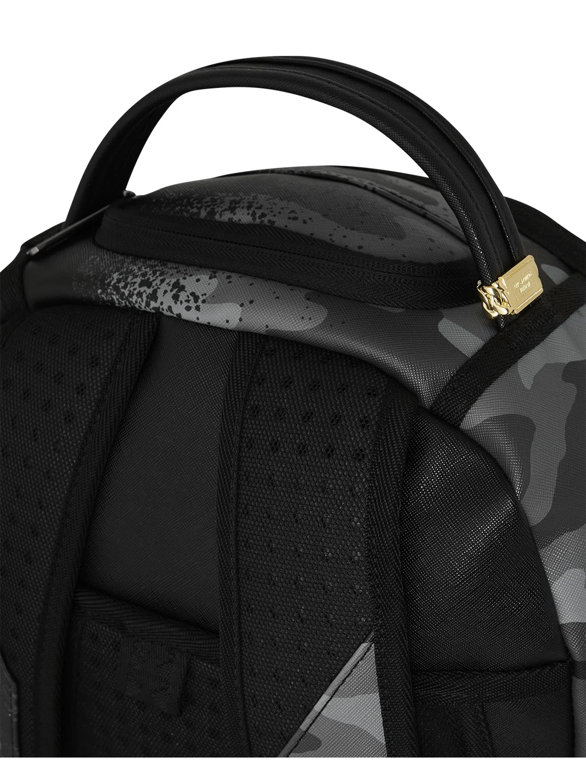 SPRAYGROUND Zaino Uomo SPRAY SPLIT NIGHT CAMO DLXSV BACKPACK 910B7053NSZ Nero - Image 7