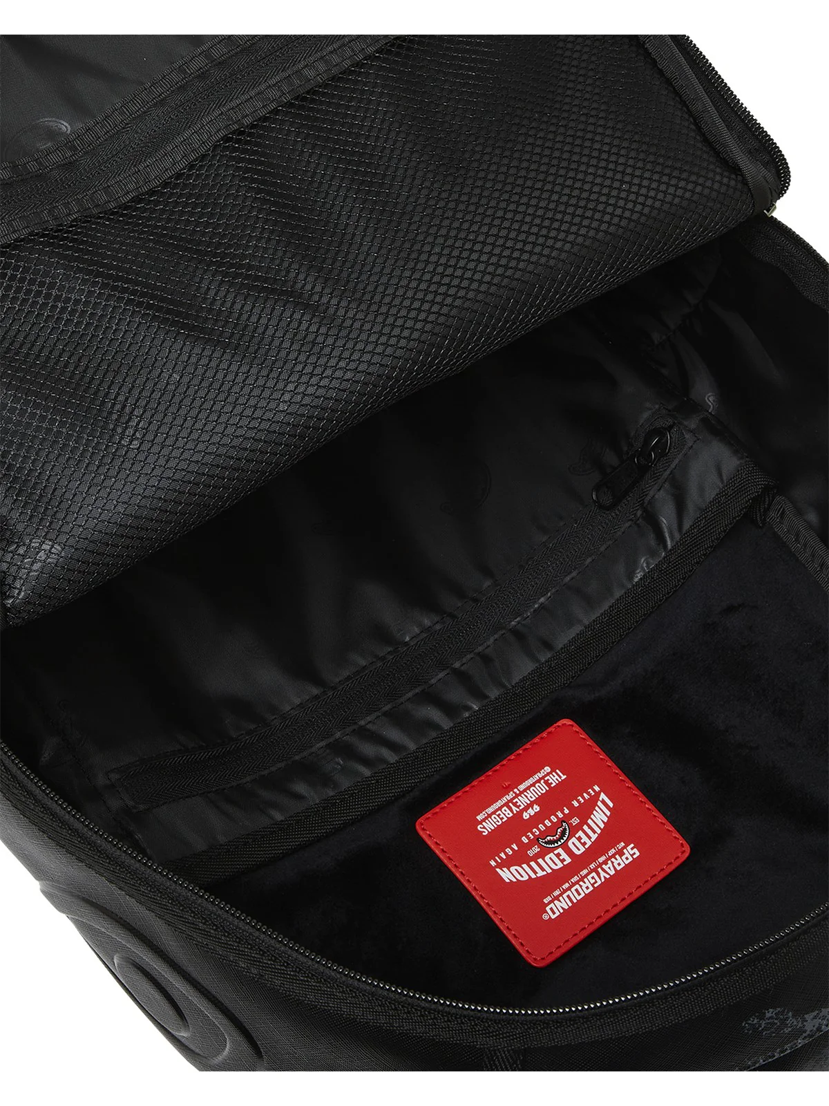 SPRAYGROUND Zaino Uomo SPRAY SPLIT NIGHT CAMO DLXSV BACKPACK 910B7053NSZ Nero - Image 8