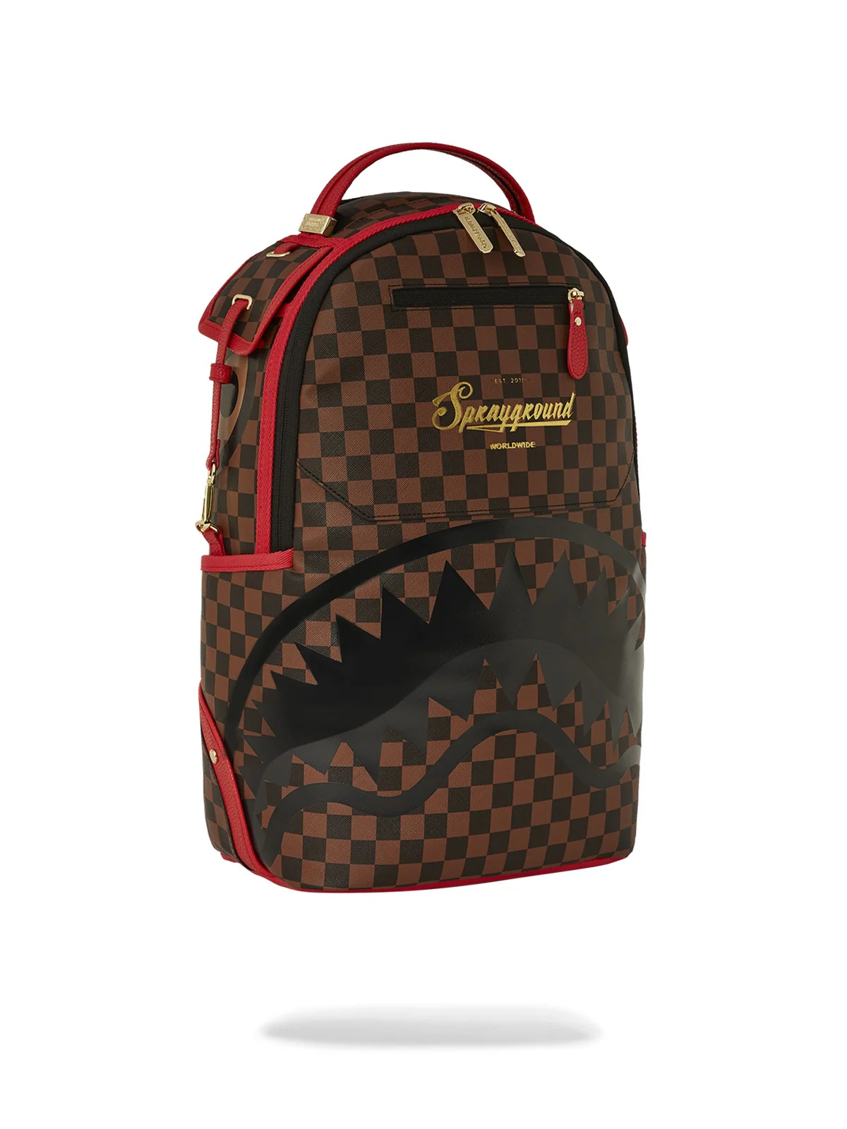 SPRAYGROUND Zaino Uomo TAKEOVER THE THRONE 910B6169NSZ Marrone - Image 2