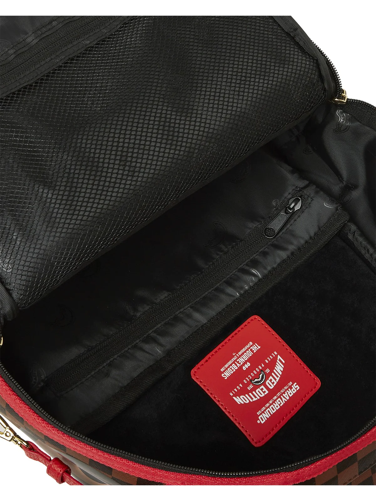 SPRAYGROUND Zaino Uomo TAKEOVER THE THRONE 910B6169NSZ Marrone - Image 3