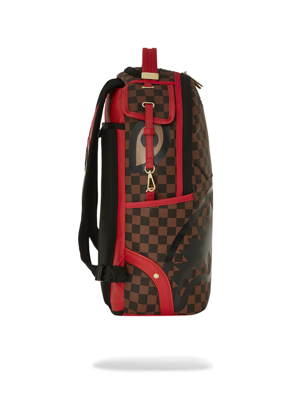 SPRAYGROUND Zaino Uomo TAKEOVER THE THRONE 910B6169NSZ Marrone - Image 4