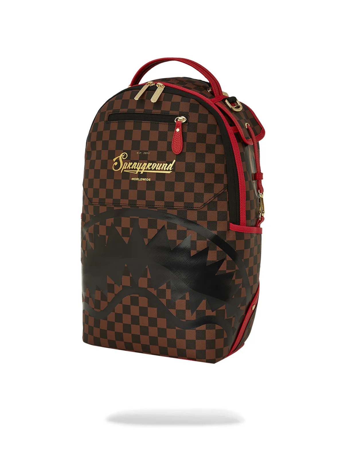 SPRAYGROUND Zaino Uomo TAKEOVER THE THRONE 910B6169NSZ Marrone - Image 6