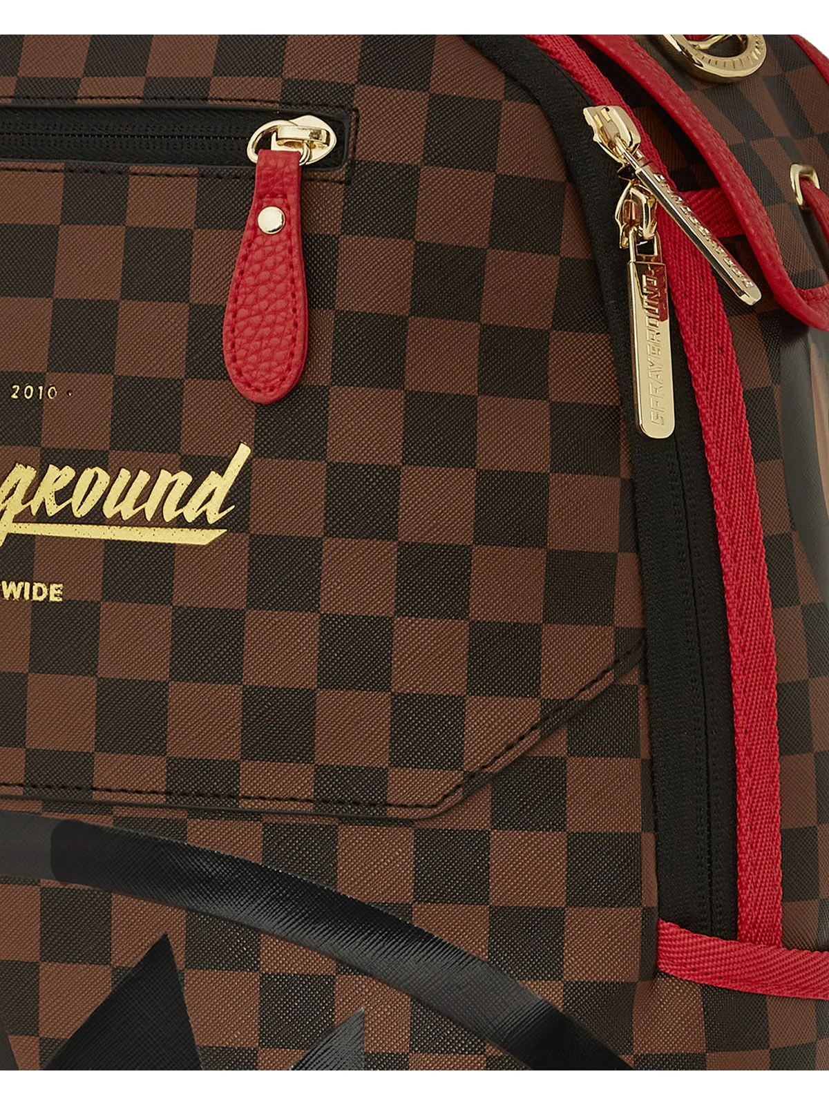 SPRAYGROUND Zaino Uomo TAKEOVER THE THRONE 910B6169NSZ Marrone - Image 7