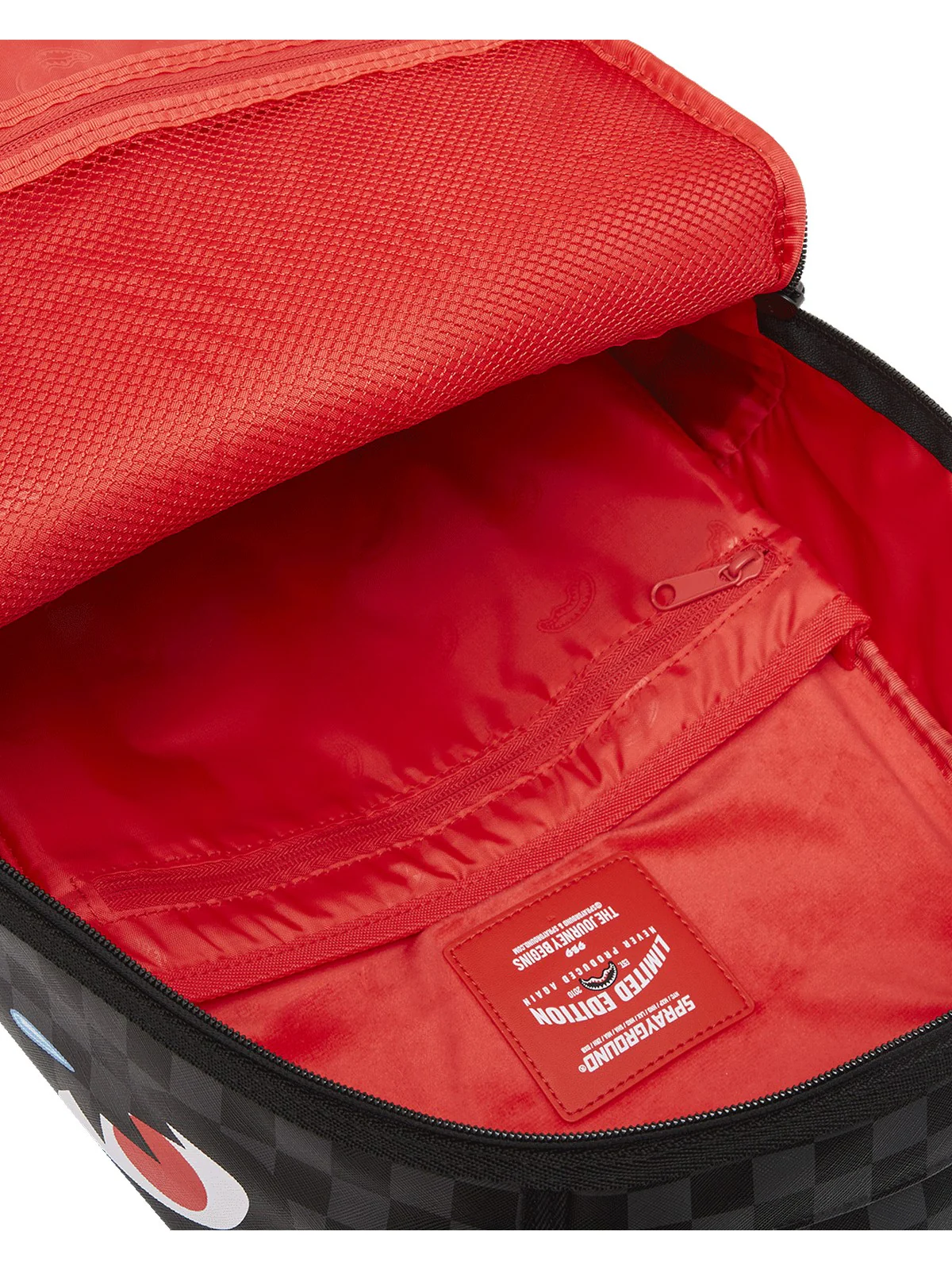 SPRAYGROUND Zaino Uomo TAZ SHARK BITE BAG BACKPACK 910B7785NSZ Nero - Image 8