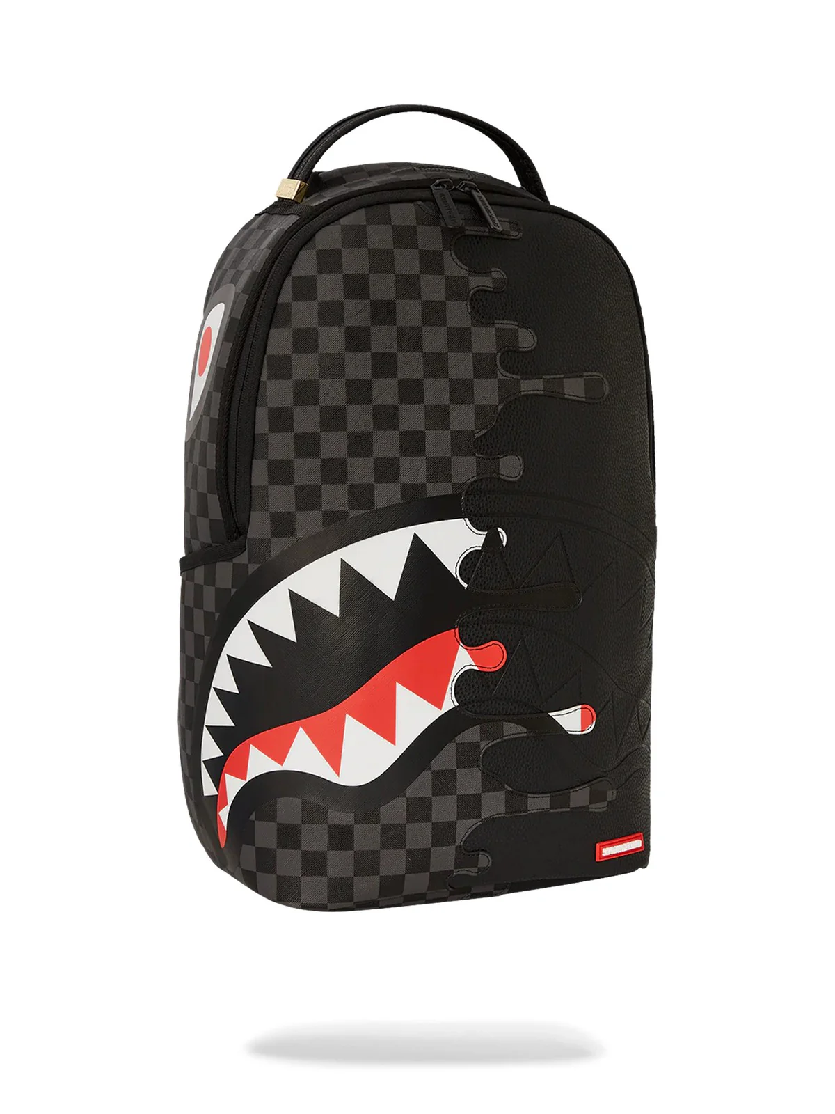 SPRAYGROUND Zaino Uomo UNFINISHED SHARK BACKPACK 910B7304NSZ Grigio - Image 2