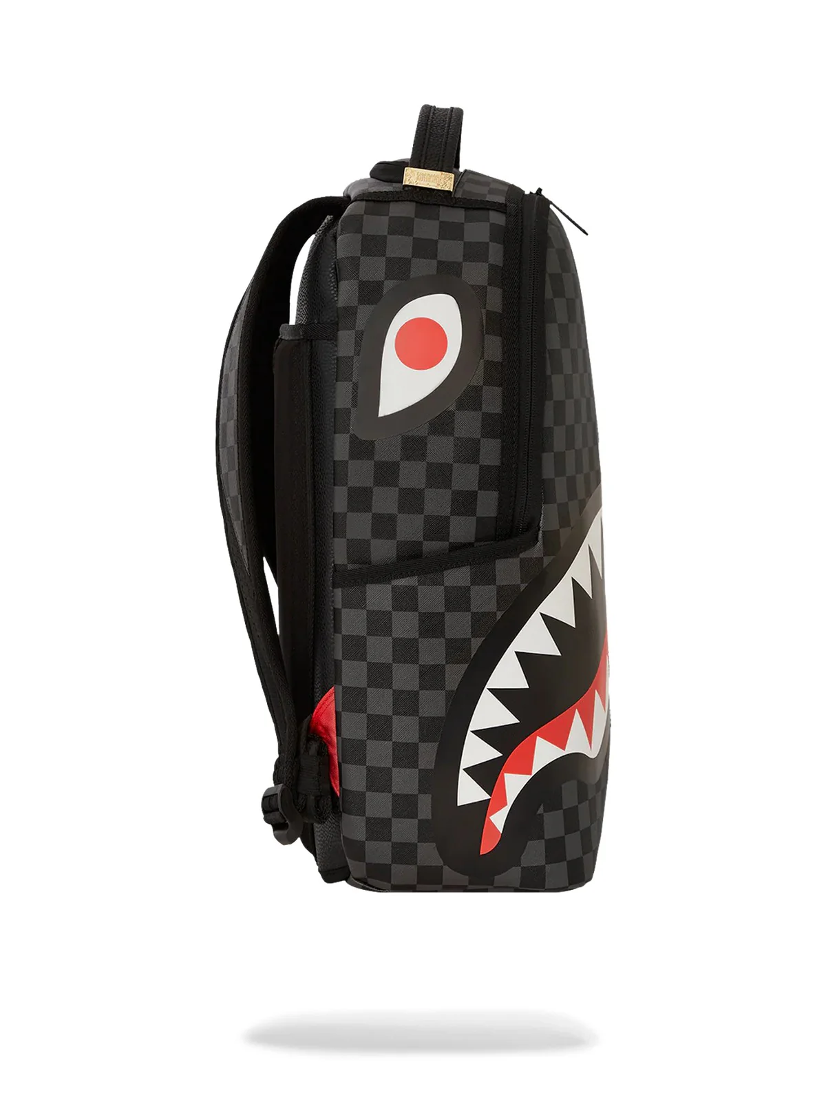 SPRAYGROUND Zaino Uomo UNFINISHED SHARK BACKPACK 910B7304NSZ Grigio - Image 3