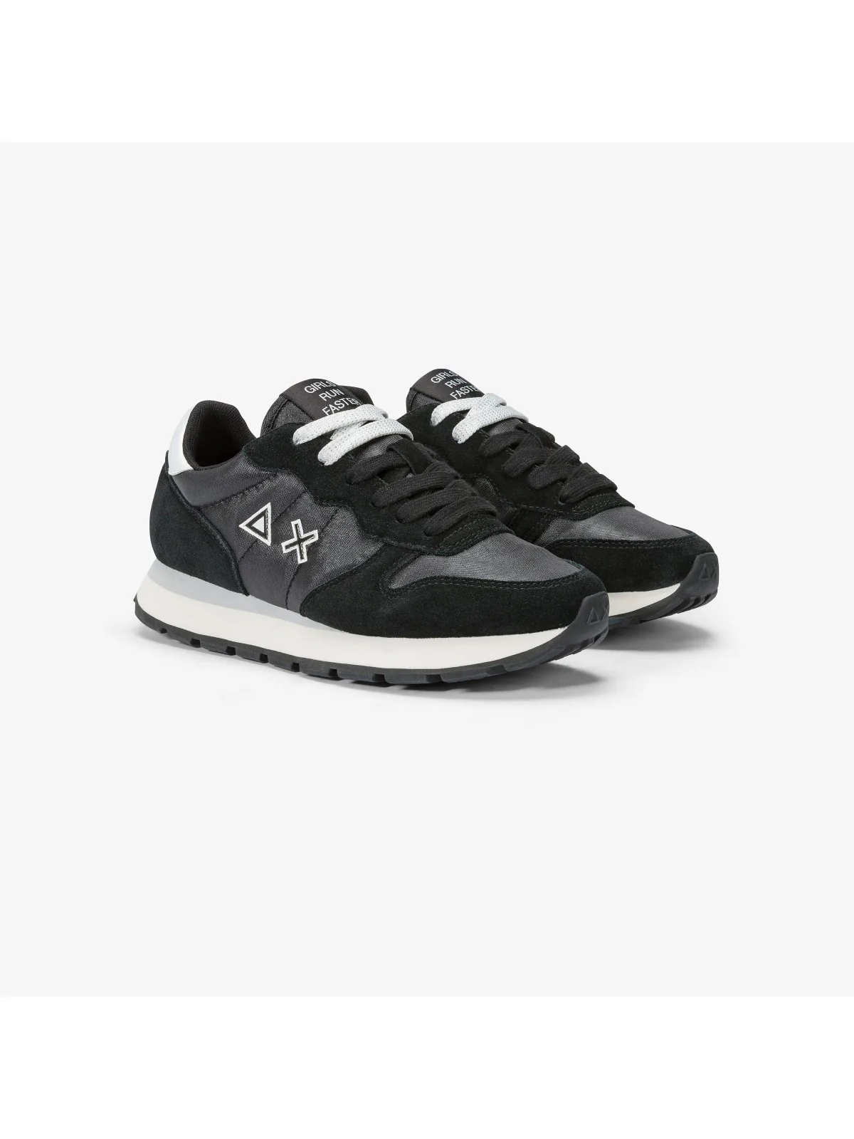 SUN68 Sneaker Donna Ally bright nylon Z44203 11 Nero - Image 3