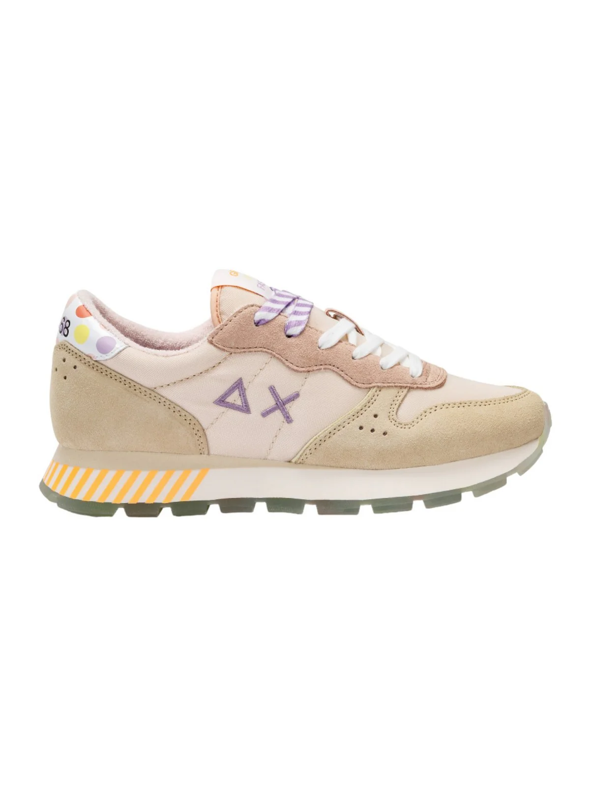 SUN68 Sneaker Donna Ally candy cane Z34205 31 Bianco