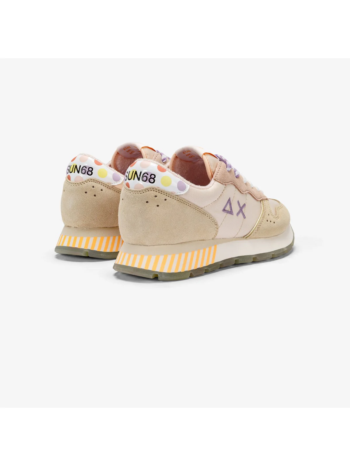 SUN68 Sneaker Donna Ally candy cane Z34205 31 Bianco - Image 3