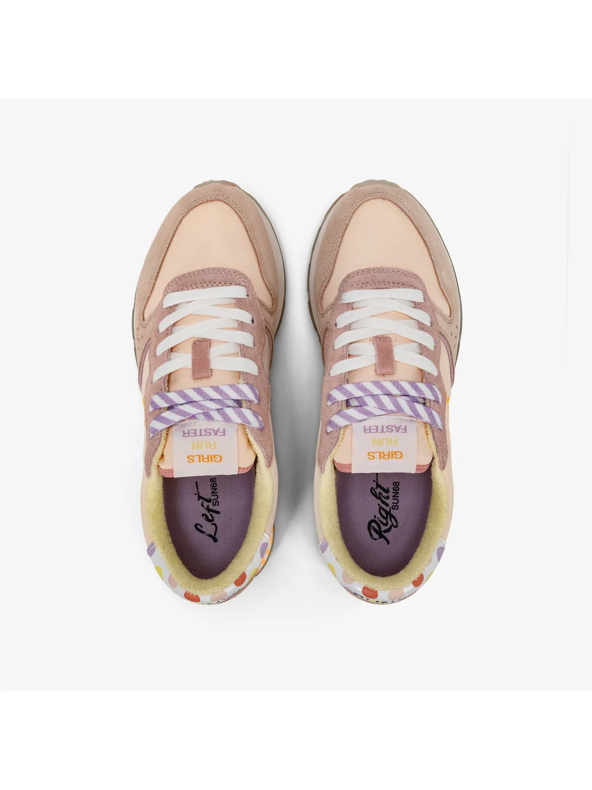 SUN68 Sneaker Donna Ally candy cane Z34205 31 Bianco - Image 4
