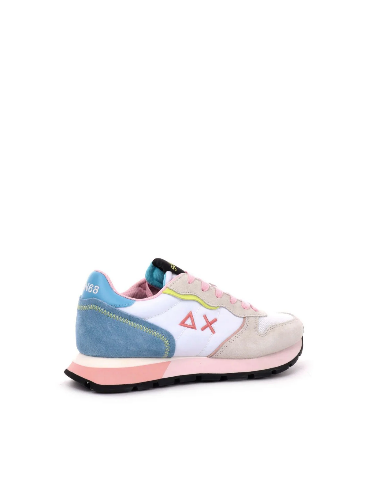 SUN68 Sneaker Donna ALLY COLOR EXPLOSION Z35204 01 Bianco - Image 2