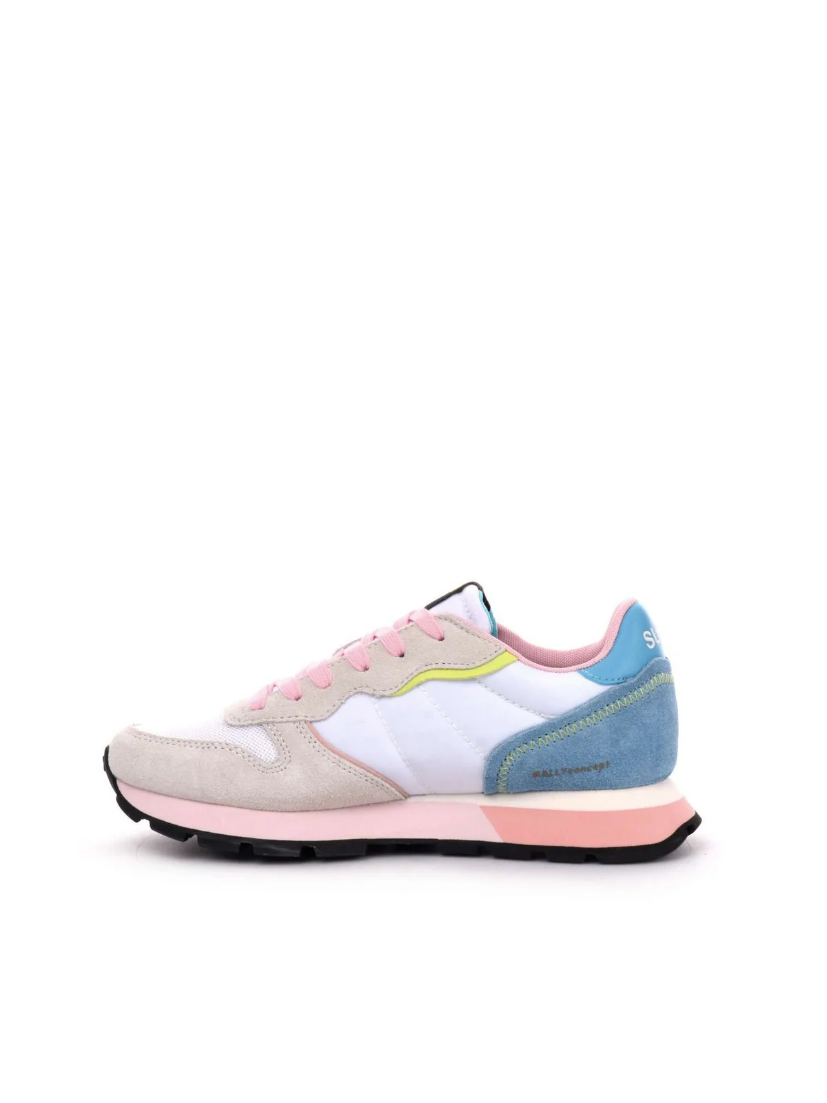 SUN68 Sneaker Donna ALLY COLOR EXPLOSION Z35204 01 Bianco - Image 4