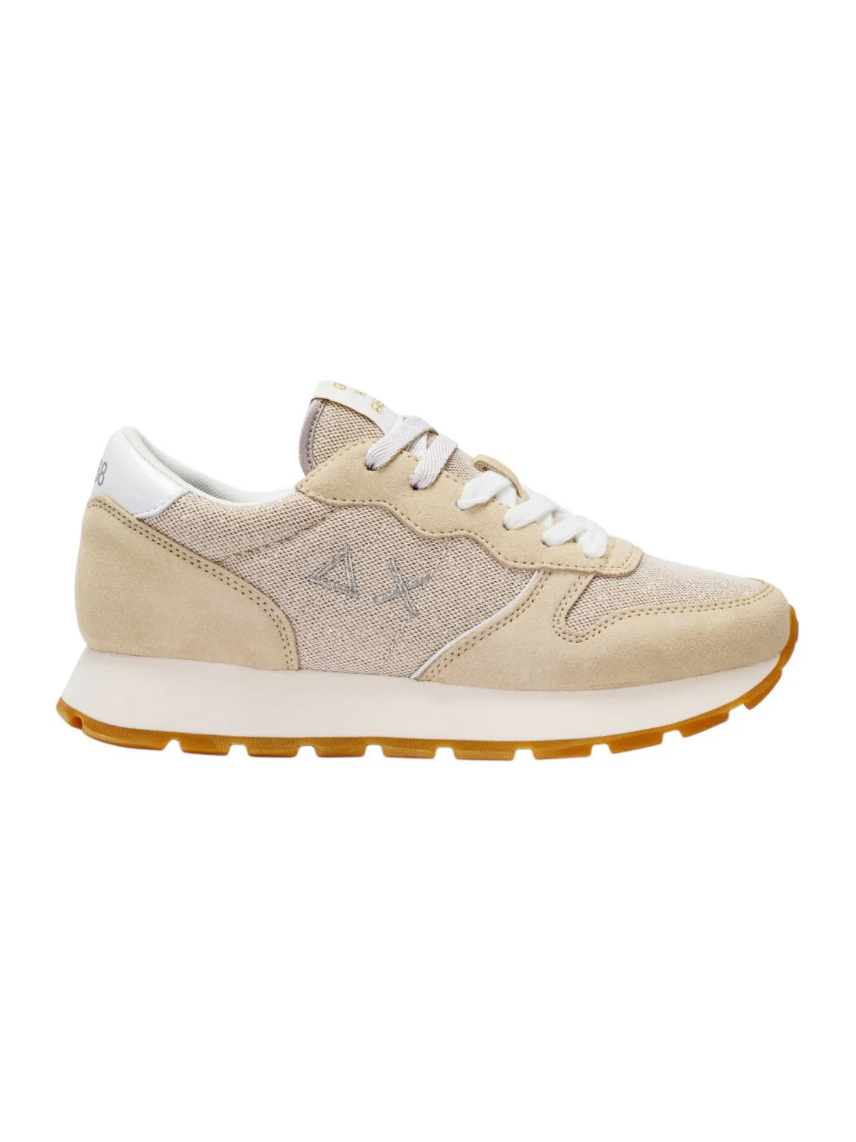 SUN68 Sneaker Donna Ally glitter textile Z34203 43 Oro