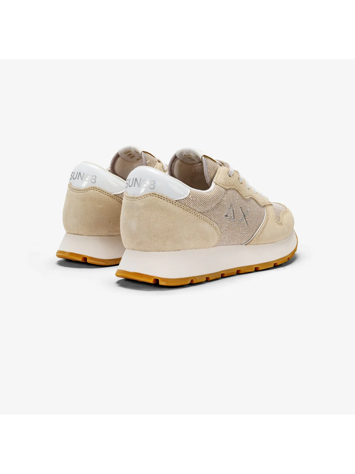 SUN68 Sneaker Donna Ally glitter textile Z34203 43 Oro - Image 3