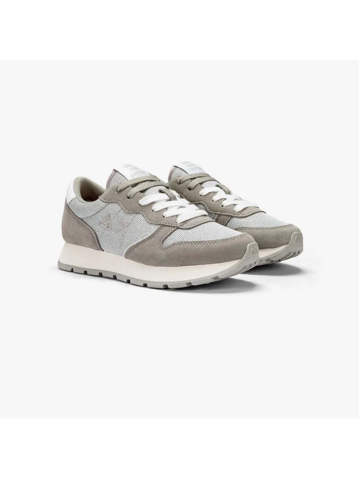 SUN68 Sneaker Donna Ally glitter textile Z34203 44 Argento - Image 2