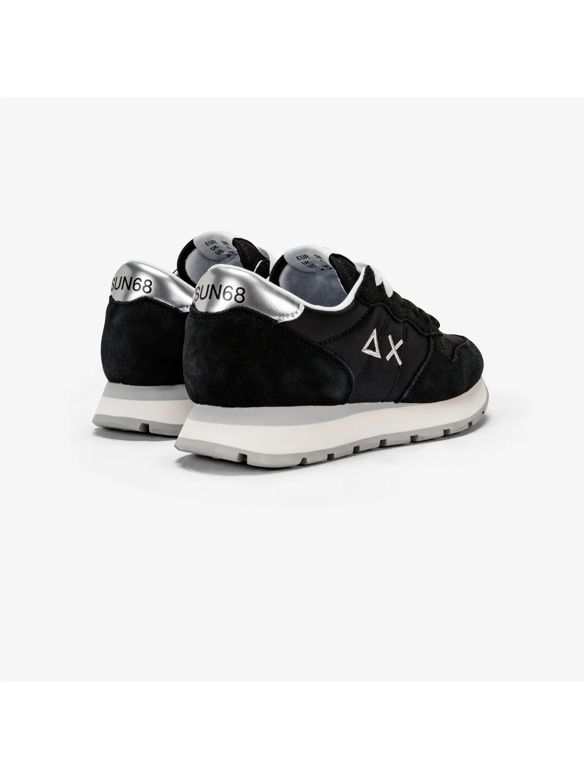 SUN68 Sneaker Donna Ally Gold Silver Z34202 11 Nero - Image 3
